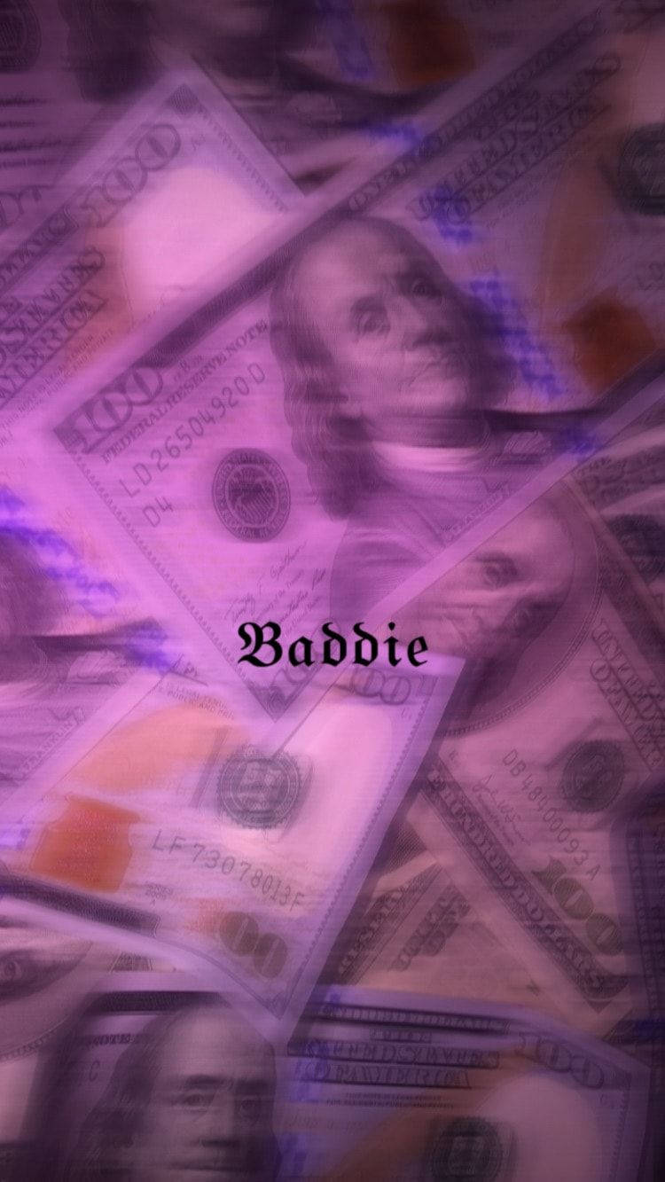 Iphonebaddie Dollar Bills = Iphone Baddie Dollar-sedlar Wallpaper