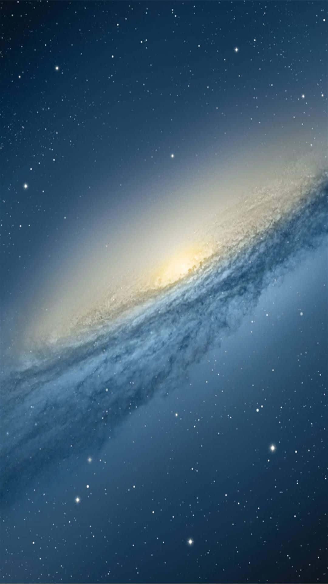 iPhone klassiske stjerneklare himmel tapet: Et klassisk tapet, der viser et stjerneklart himmelpanorama. Wallpaper