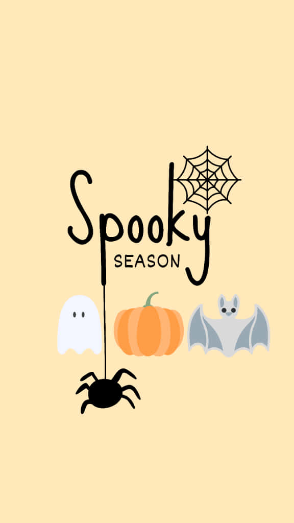 Get ready for the spookiest night of the year with this adorable Halloween wallpaper for iPhone
