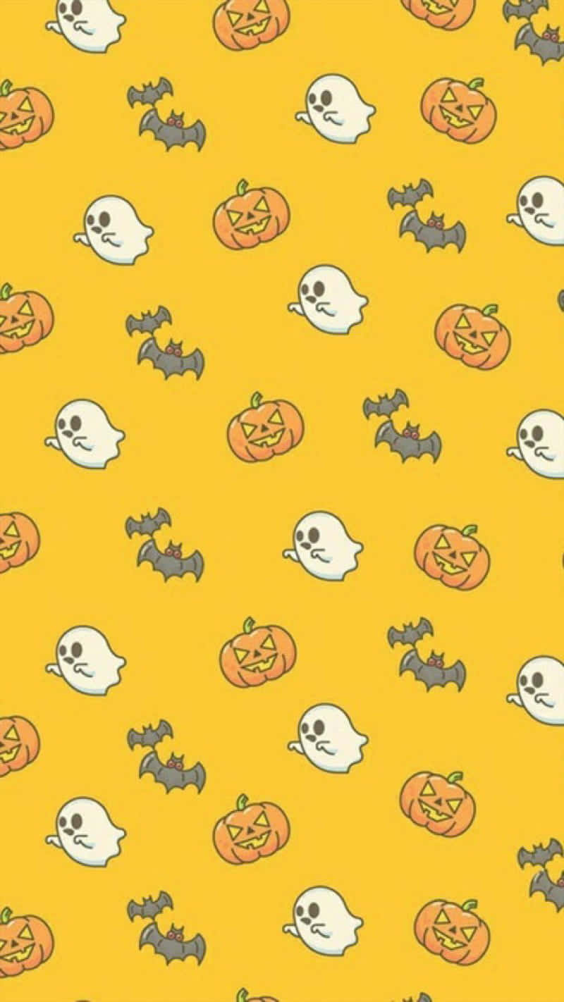 Get Inspired for Halloween with this Cute iPhone Background