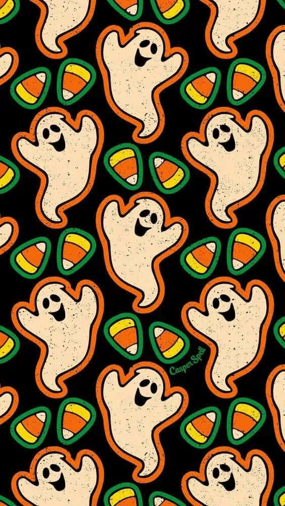 Get ready for Halloween with this adorable iPhone wallpaper