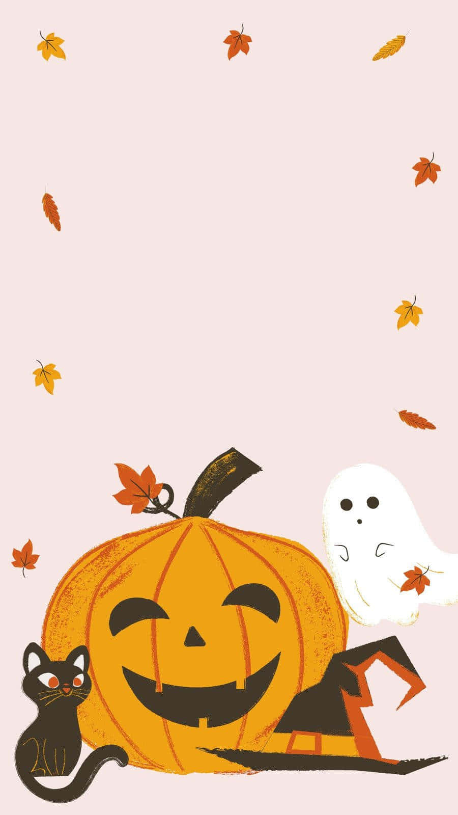 Get Into The Halloween Spirit With These Adorable Iphone Wallpapers