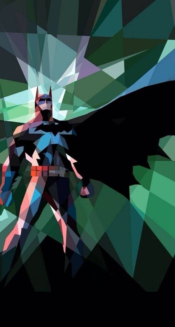 Iphone De Super-herói Abstrato Do Batman Papel de Parede
