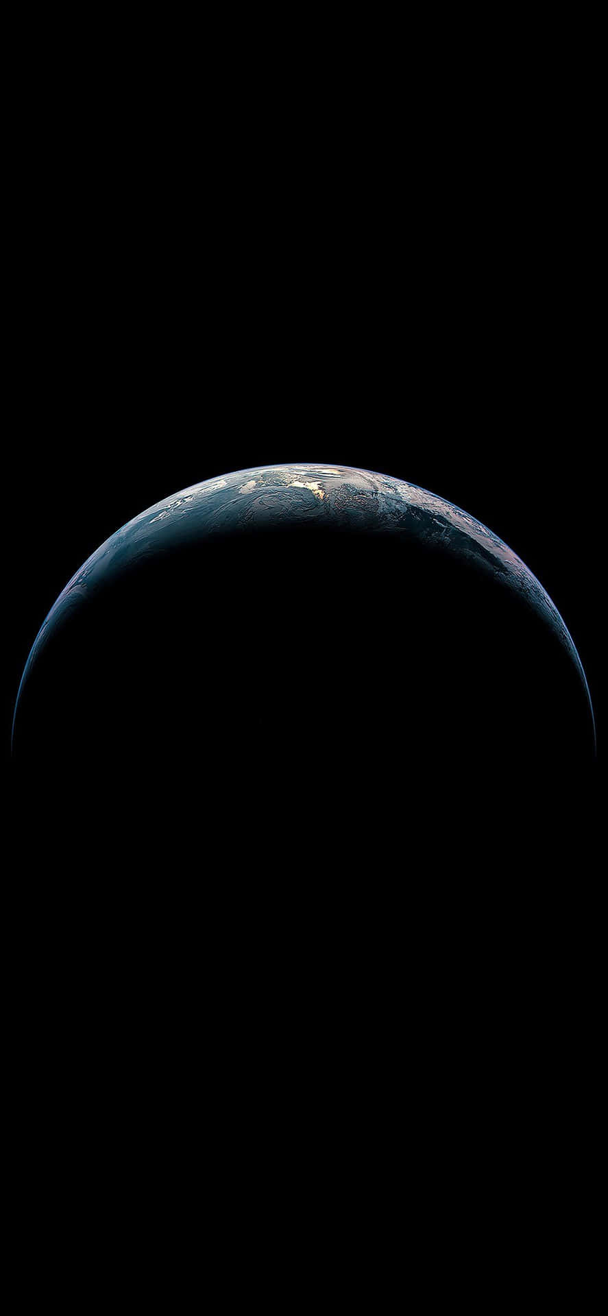 Einbildperfekter Blick Auf Die Erde Aus Dem Weltraum. Wallpaper