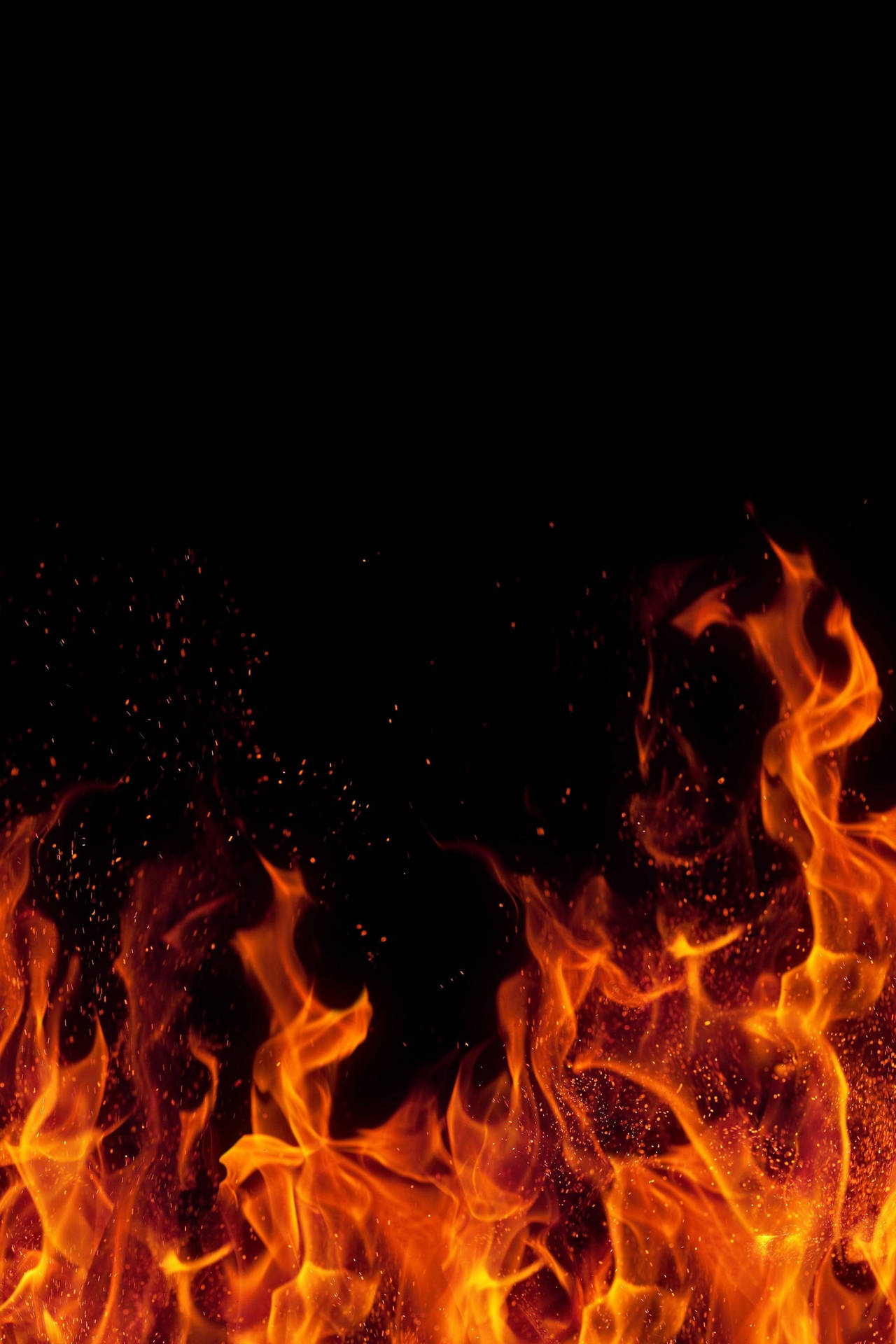 Iphone Fire Heat Vibes Wallpaper