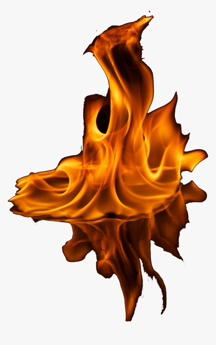 Iphone Fire White Background Wallpaper