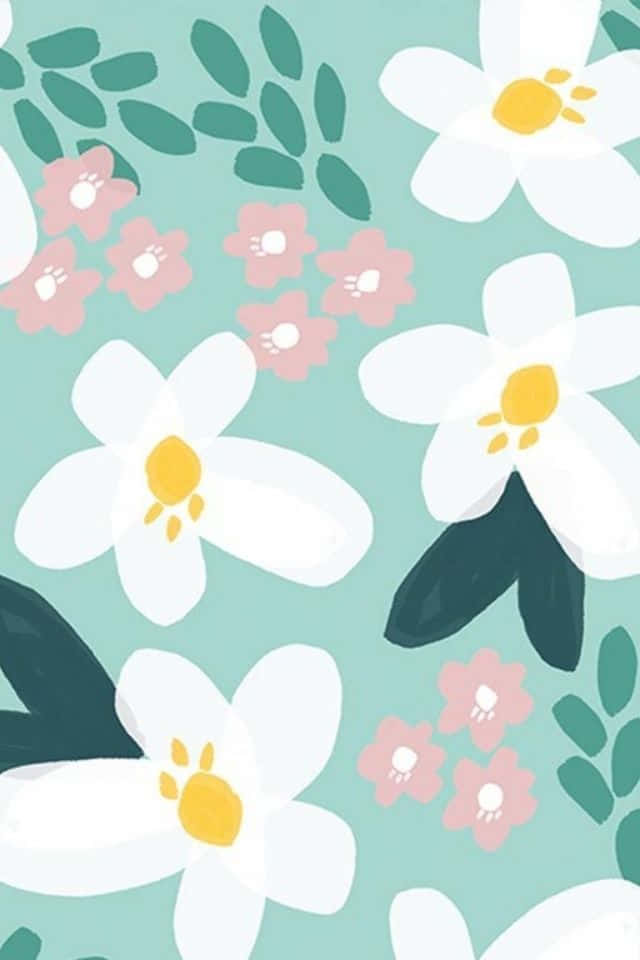 Download Iphone Flower Background | Wallpapers.com