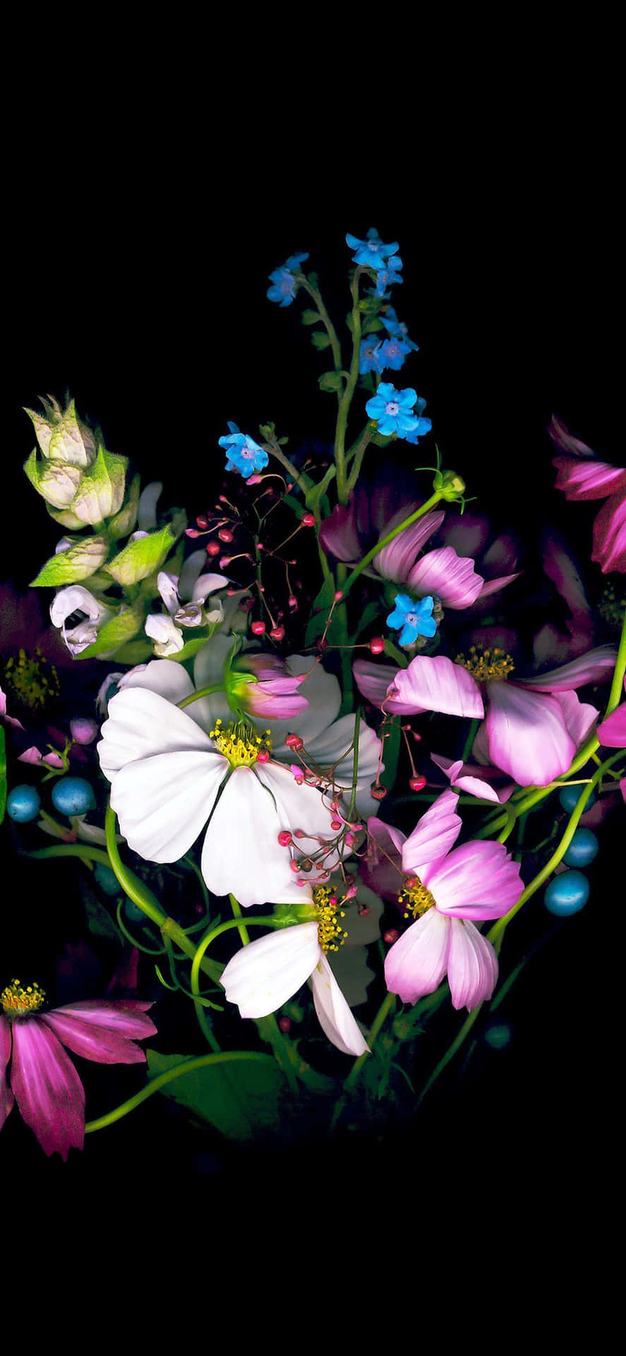 Iphone Blomster 1125 X 2436 Wallpaper