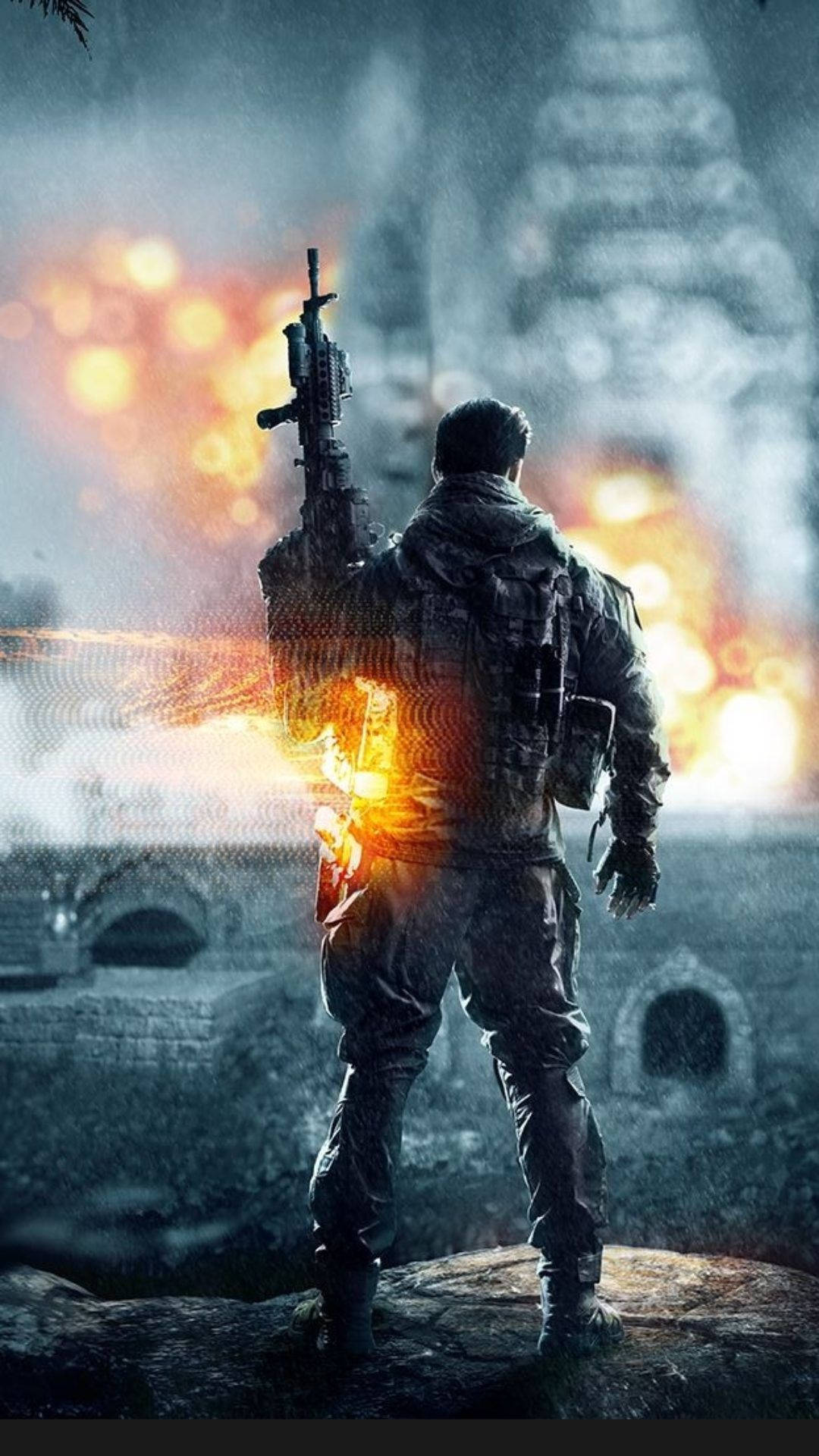 Iphonegaming Battlefield 4 Soldat. Wallpaper