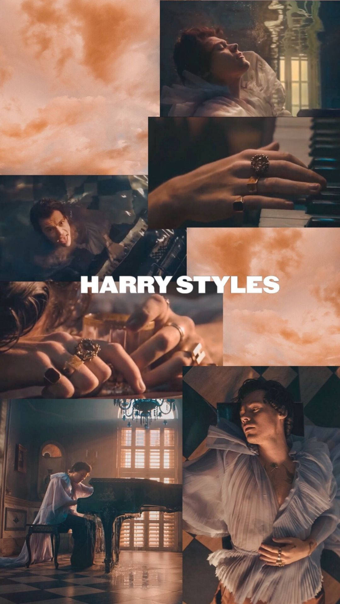 Harry Styles Iphone Collage Wallpaper  Harry styles Wallpaper Style