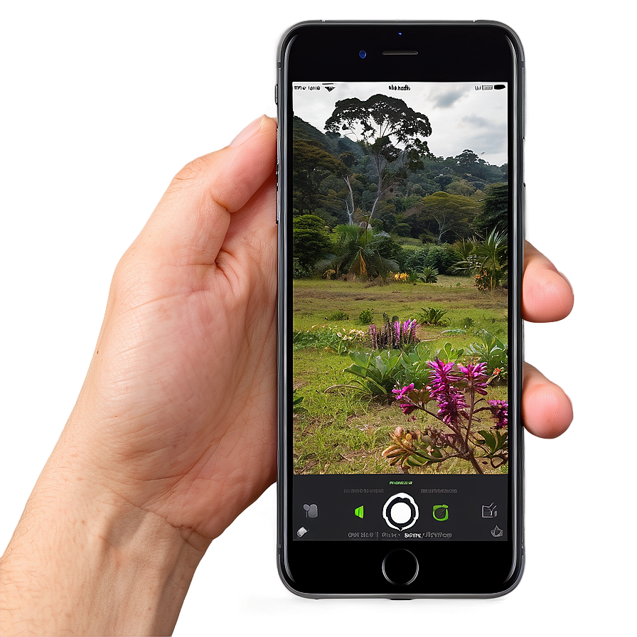 Iphone In Landscape Photography Mode Png Xti43 PNG