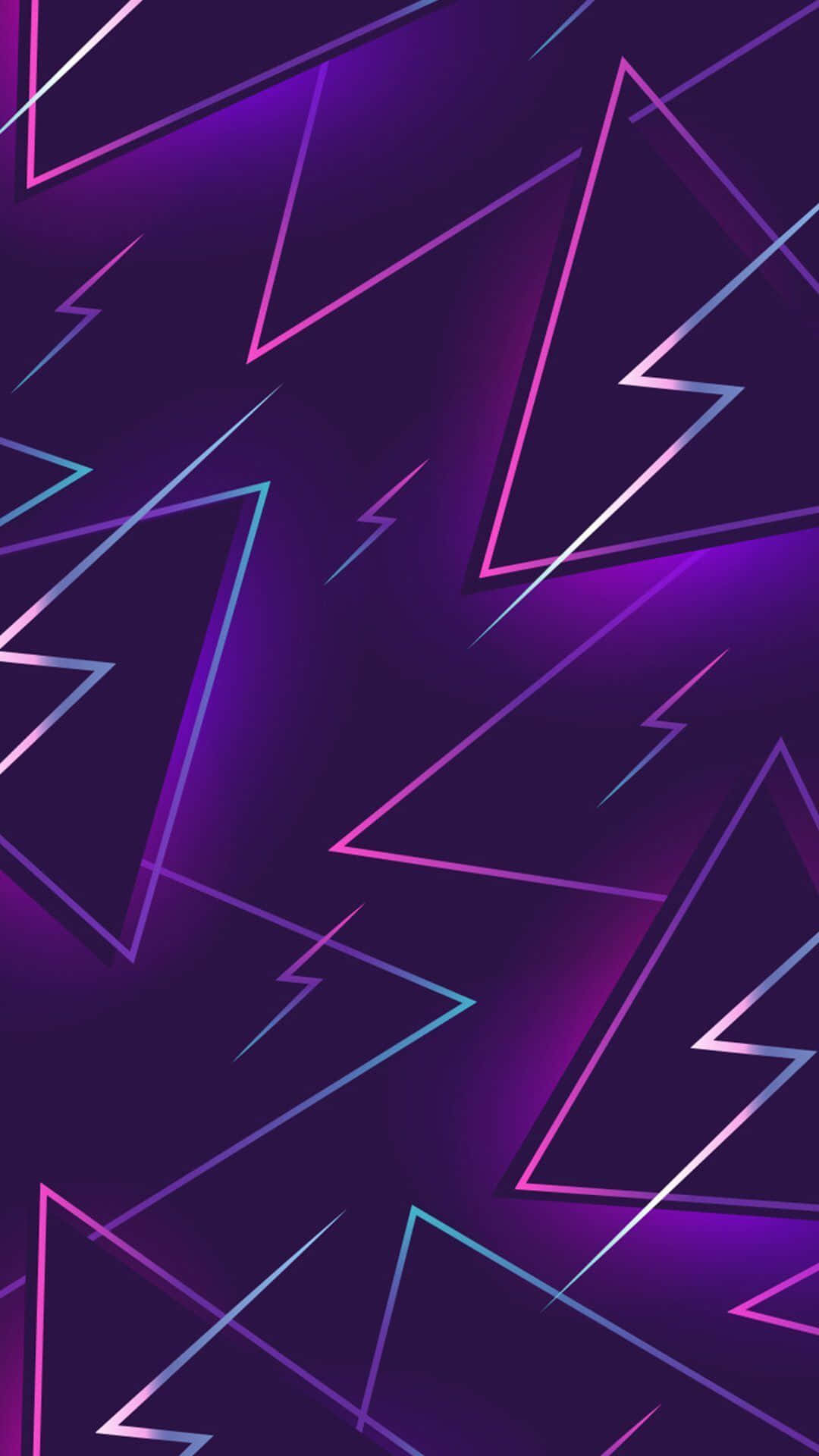 Make way for technology! This iPhone Neon background stands out against the darkness.