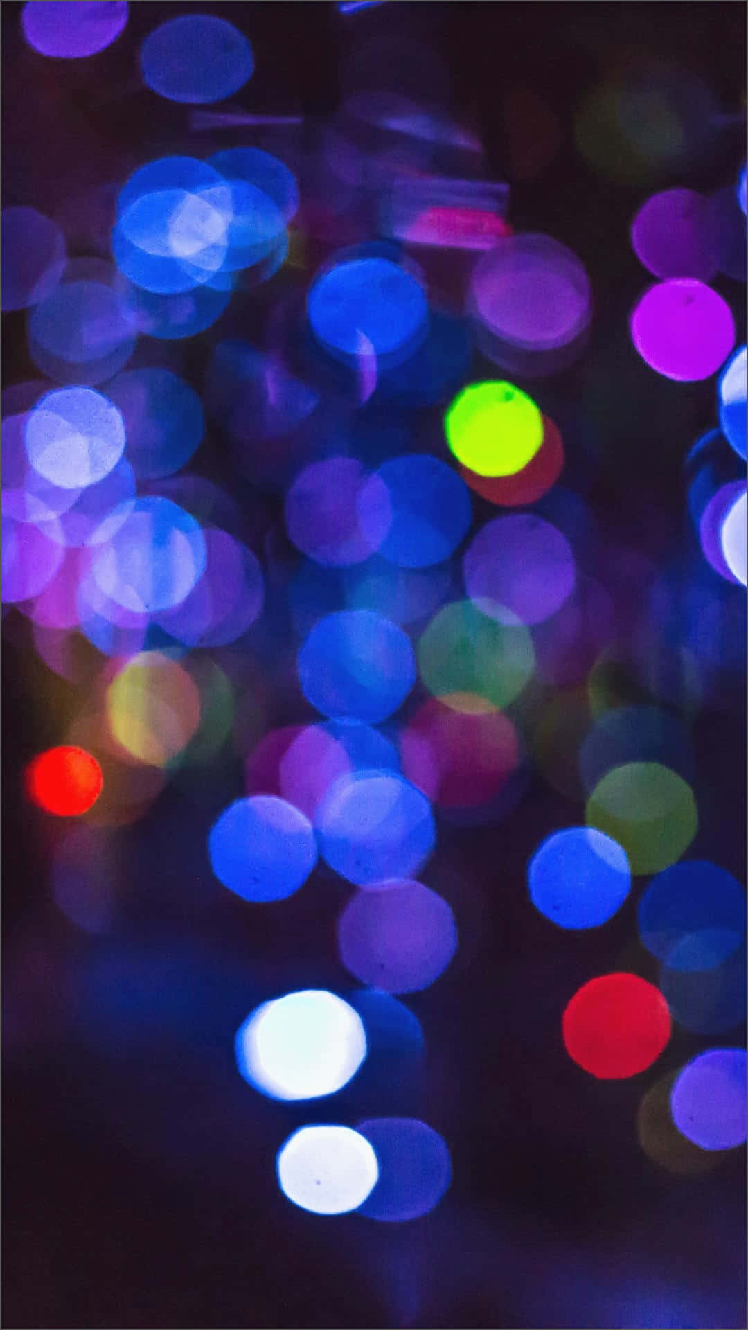 Colourful, neon-lit iPhone