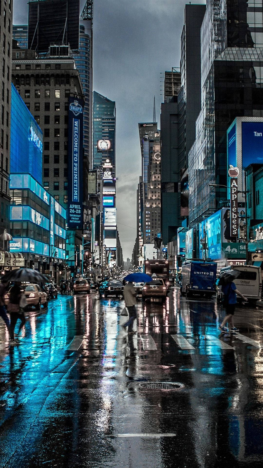 Iphone city rain HD wallpapers | Pxfuel