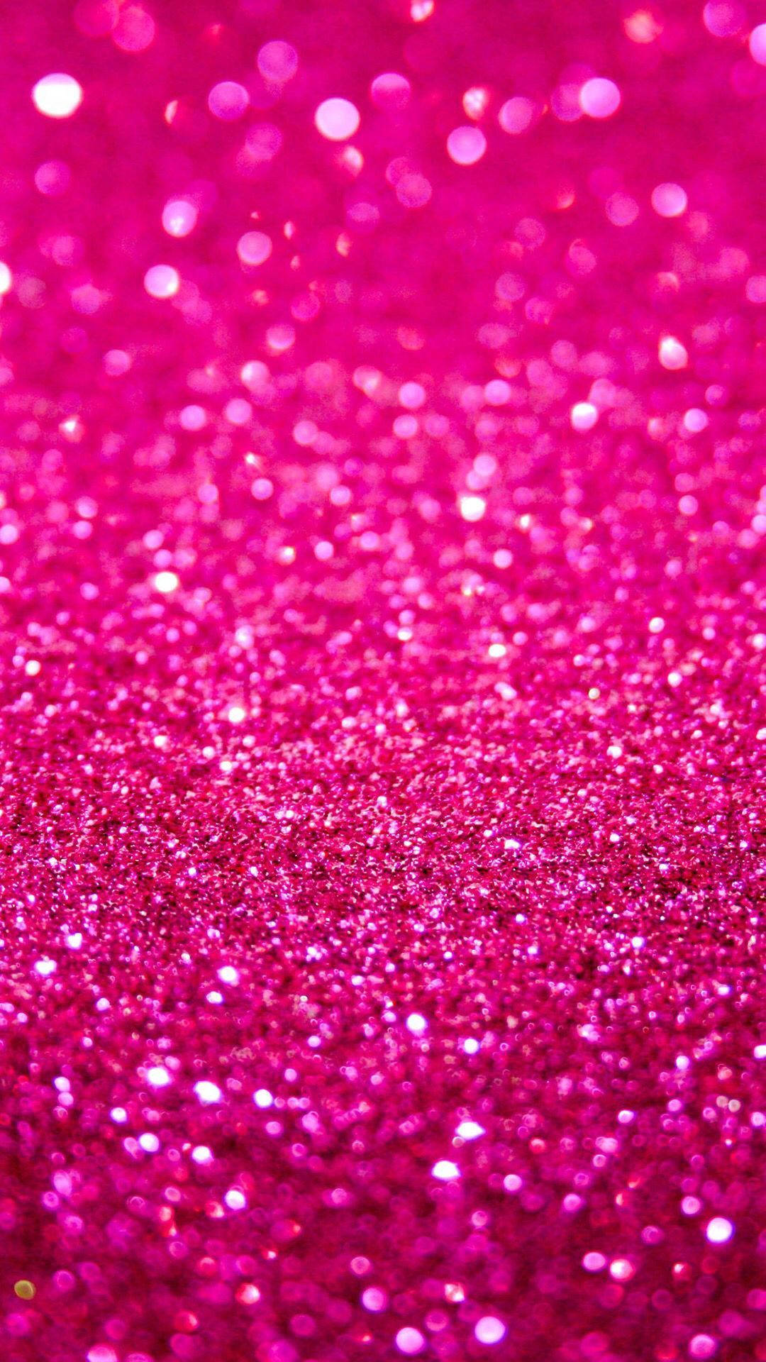Iphone Rosa Quente Glitter Sparkle Papel de Parede