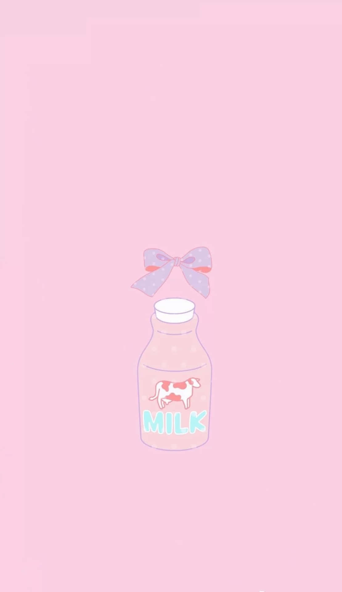 Enjoy the Simple and Cute Apple iPhone Wallpaper