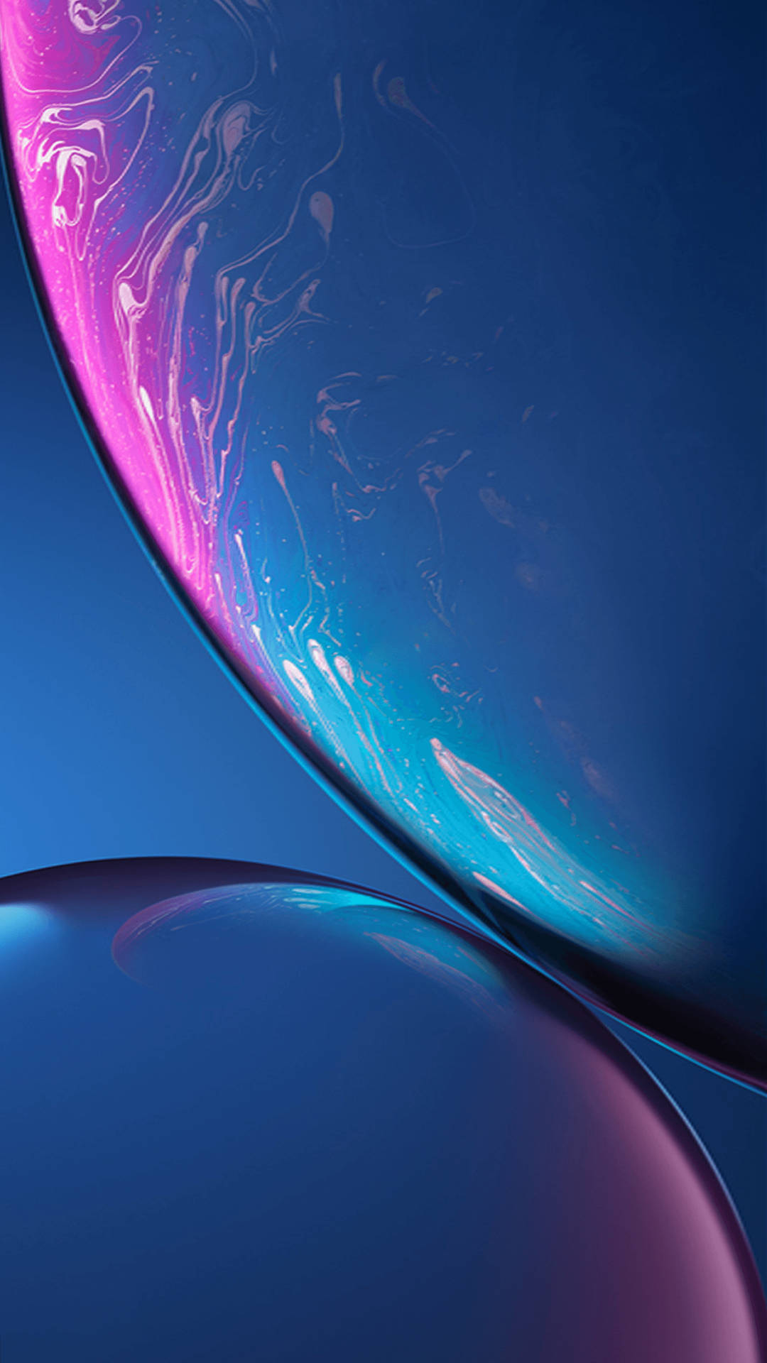 Iphone Stock Blue Bubbles
