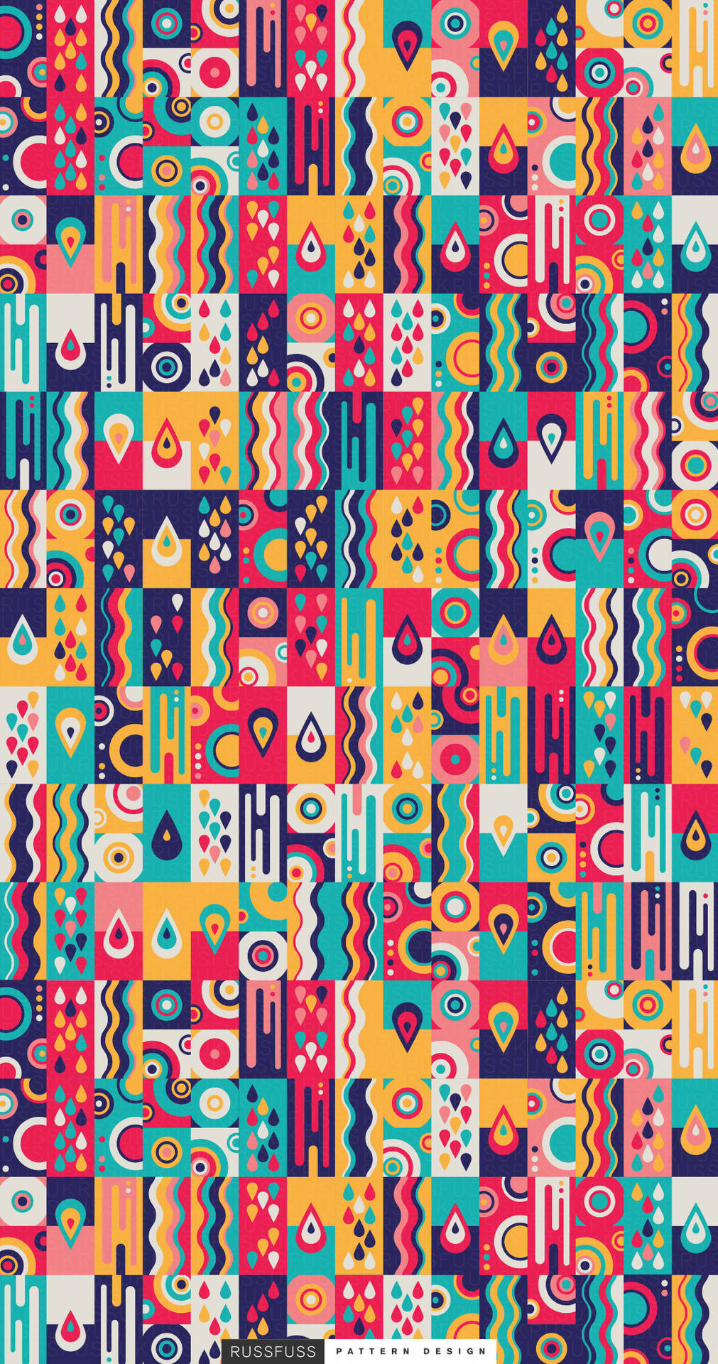 Iphone Stock Ceramic Pattern Wallpaper