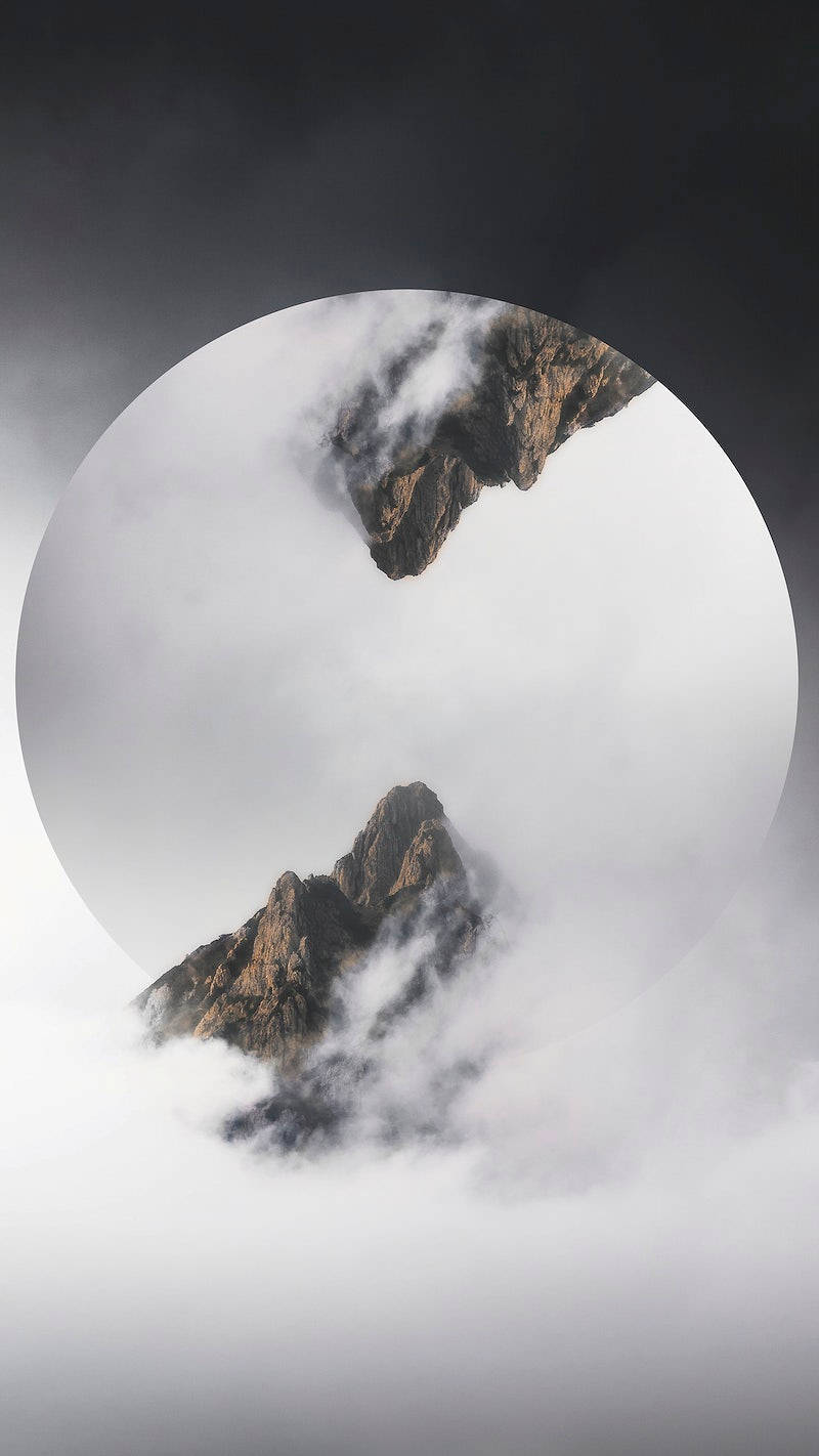 Iphonestandard Bergspitze Wallpaper