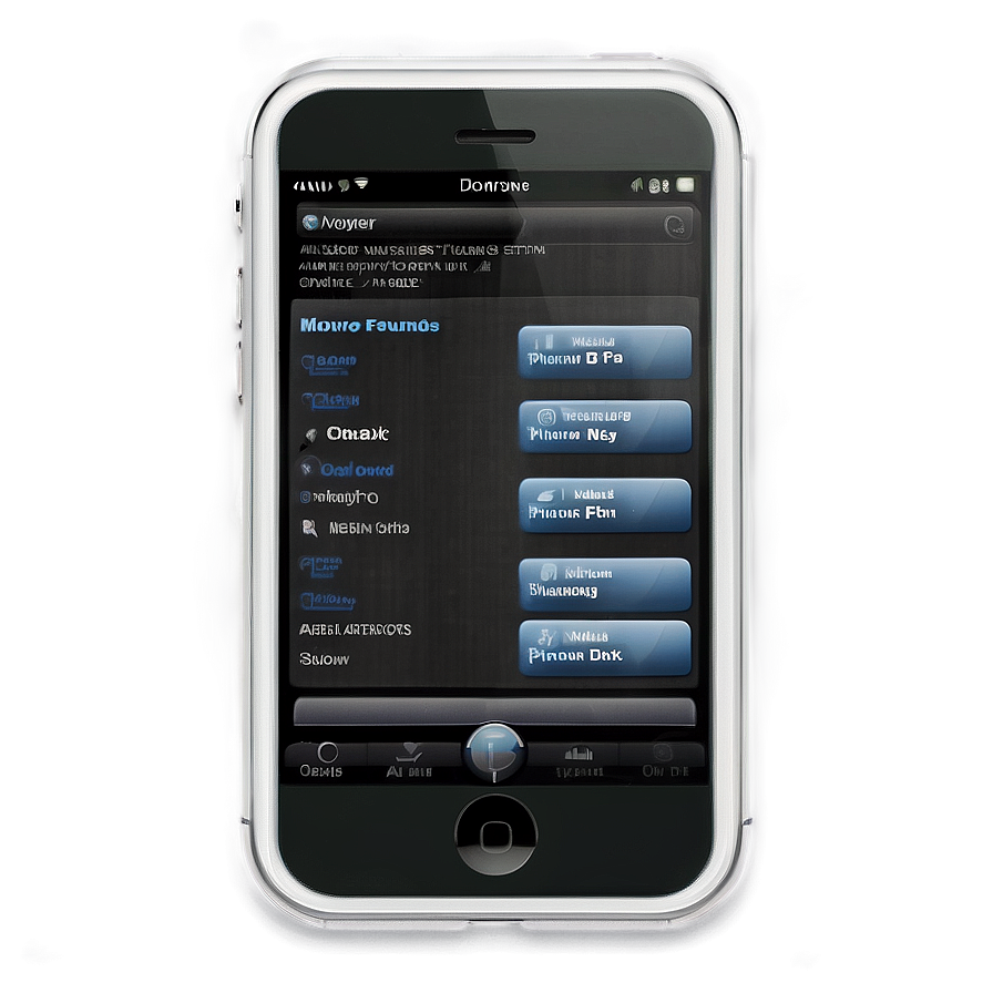 Iphone With Privacy Settings Menu Png 05062024 PNG