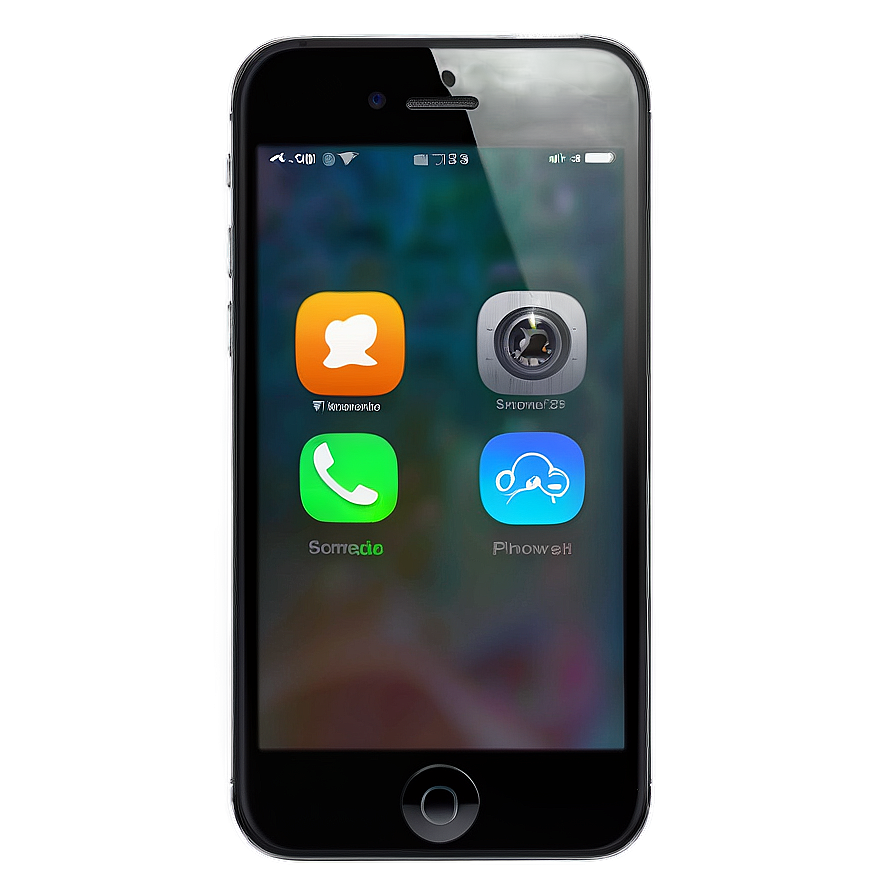 Iphone With Siri Activation Png Tnv PNG