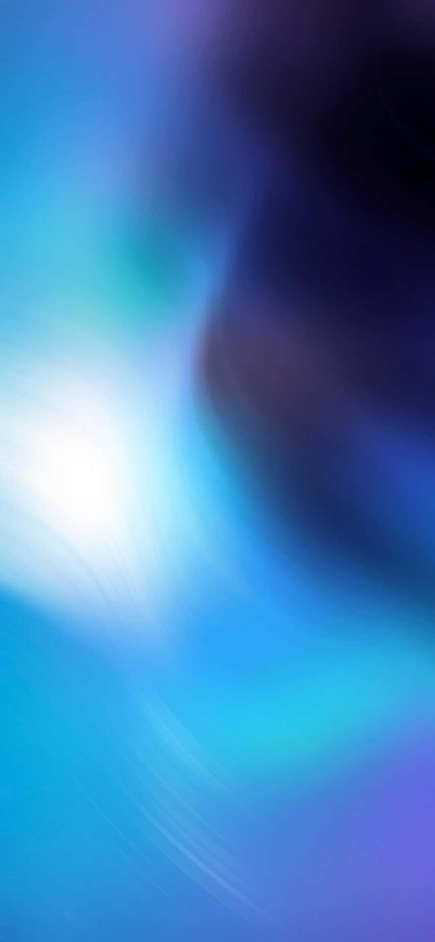 Iphone X Abstract Bright Blue Wallpaper