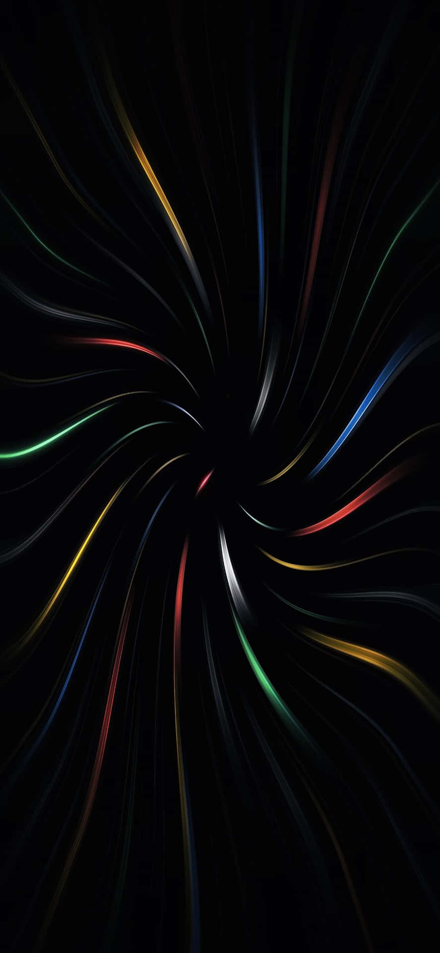 Iphone X Abstract Colorful Light Streaks Wallpaper