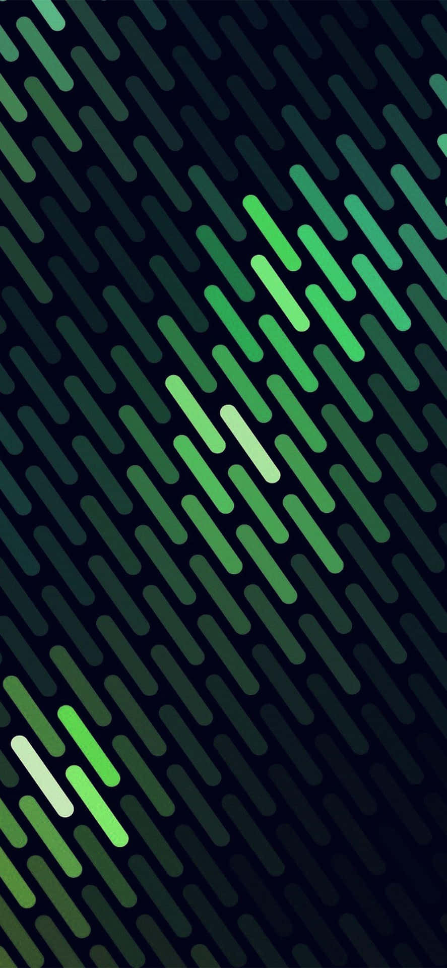 Iphone X Abstract Green Lines Wallpaper