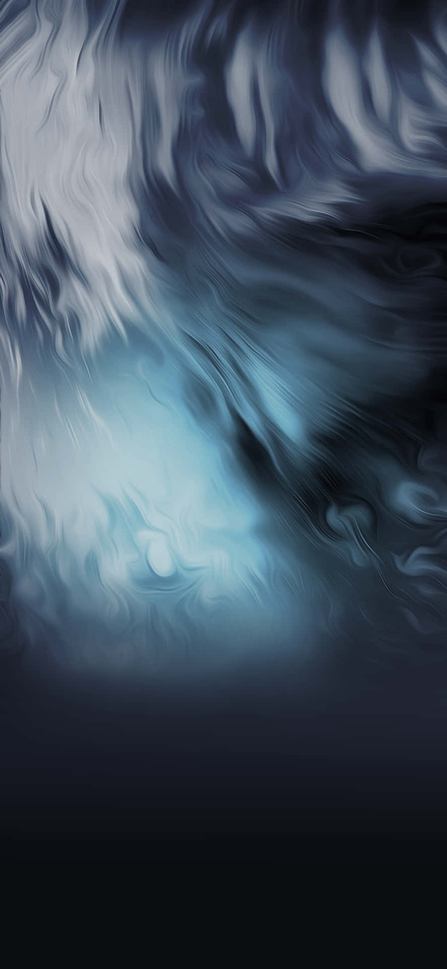 Iphone X Abstract White Smoke Fluid Wallpaper