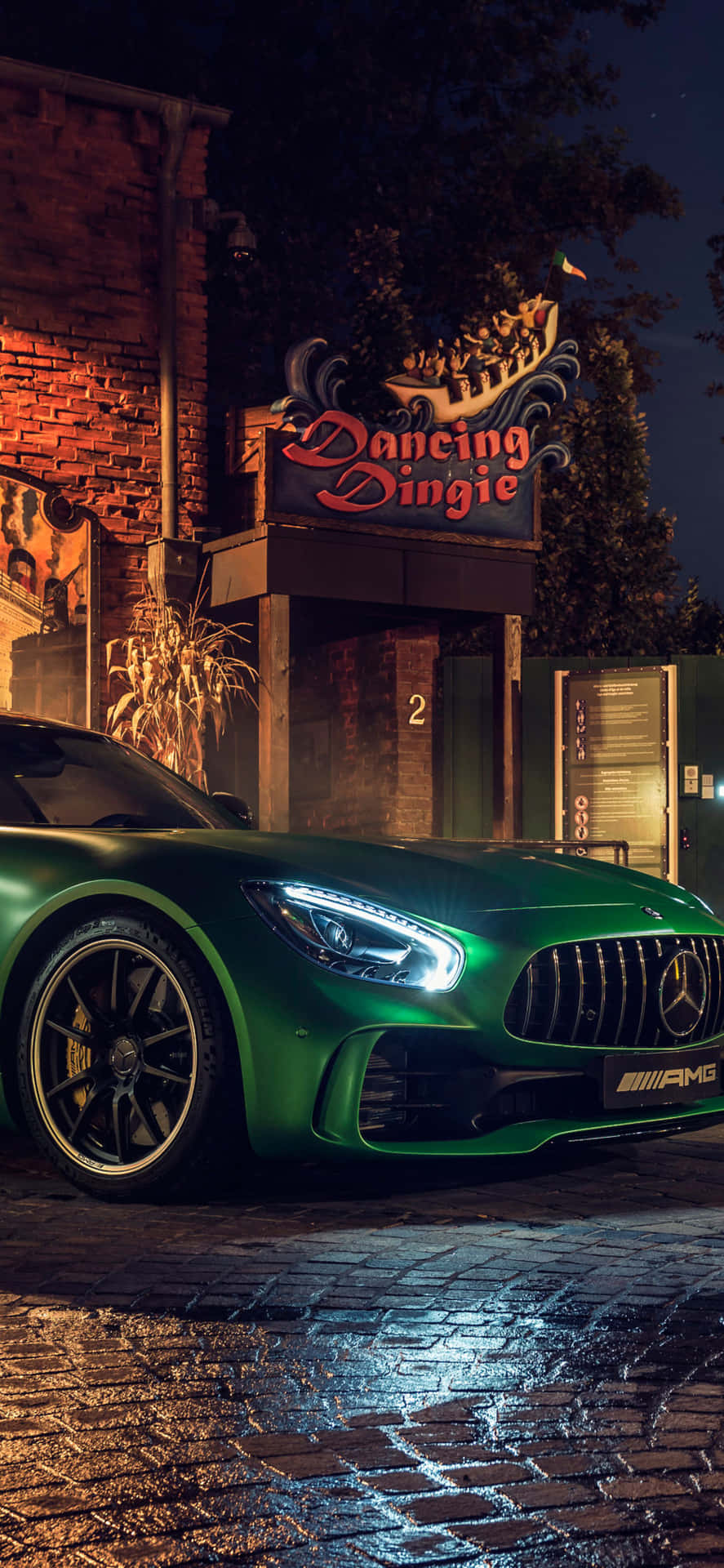 Iphone X Amg Gt-r Background&Green AMG GT