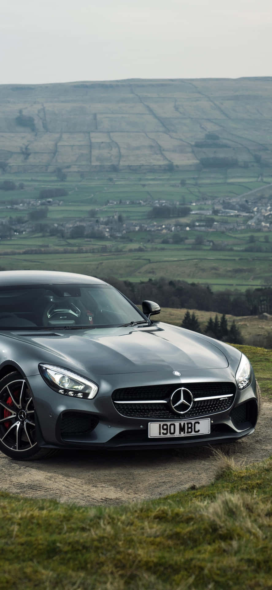 Iphone X Amg Gt-r Background Mountain View AMG GT