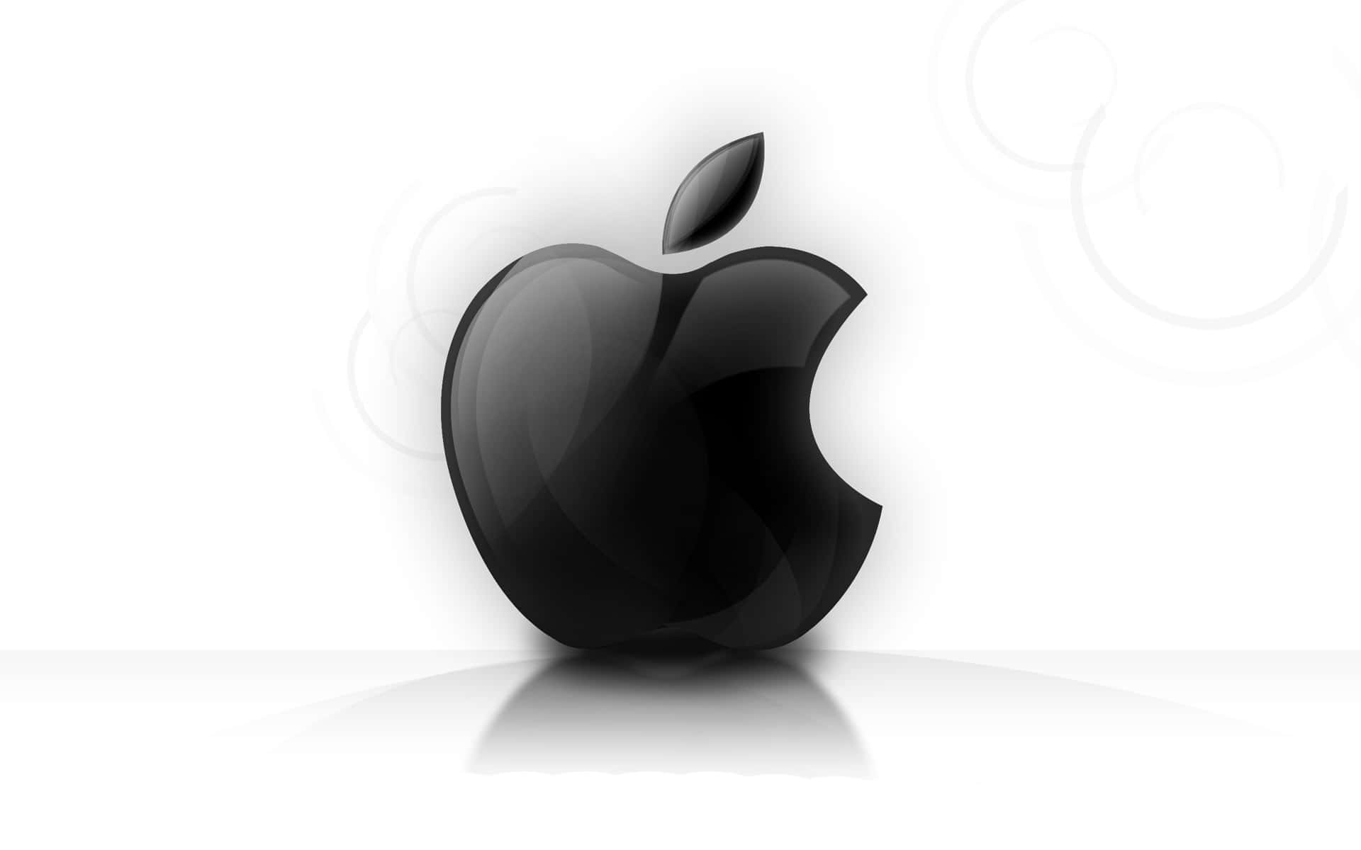 Nyaiphone X Med Äpple-logotypen. Wallpaper