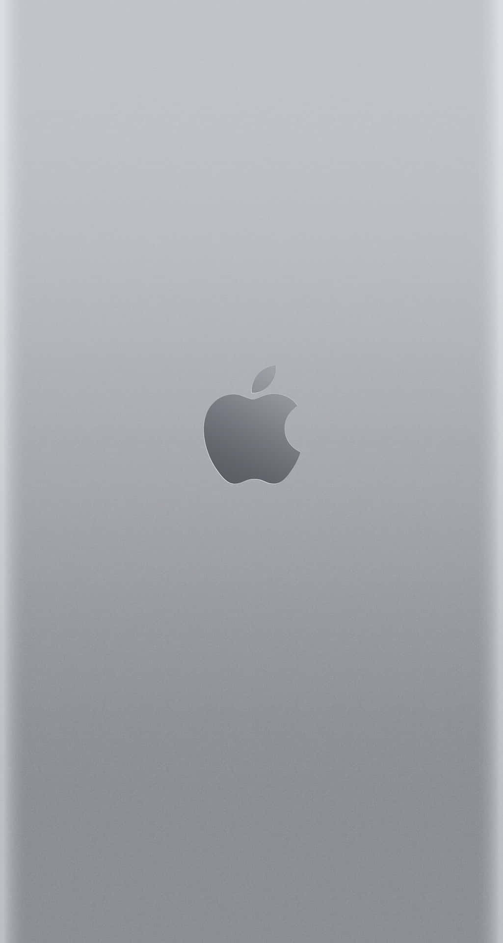 Äpplelogotypen Lysande Mot Iphone X. Wallpaper
