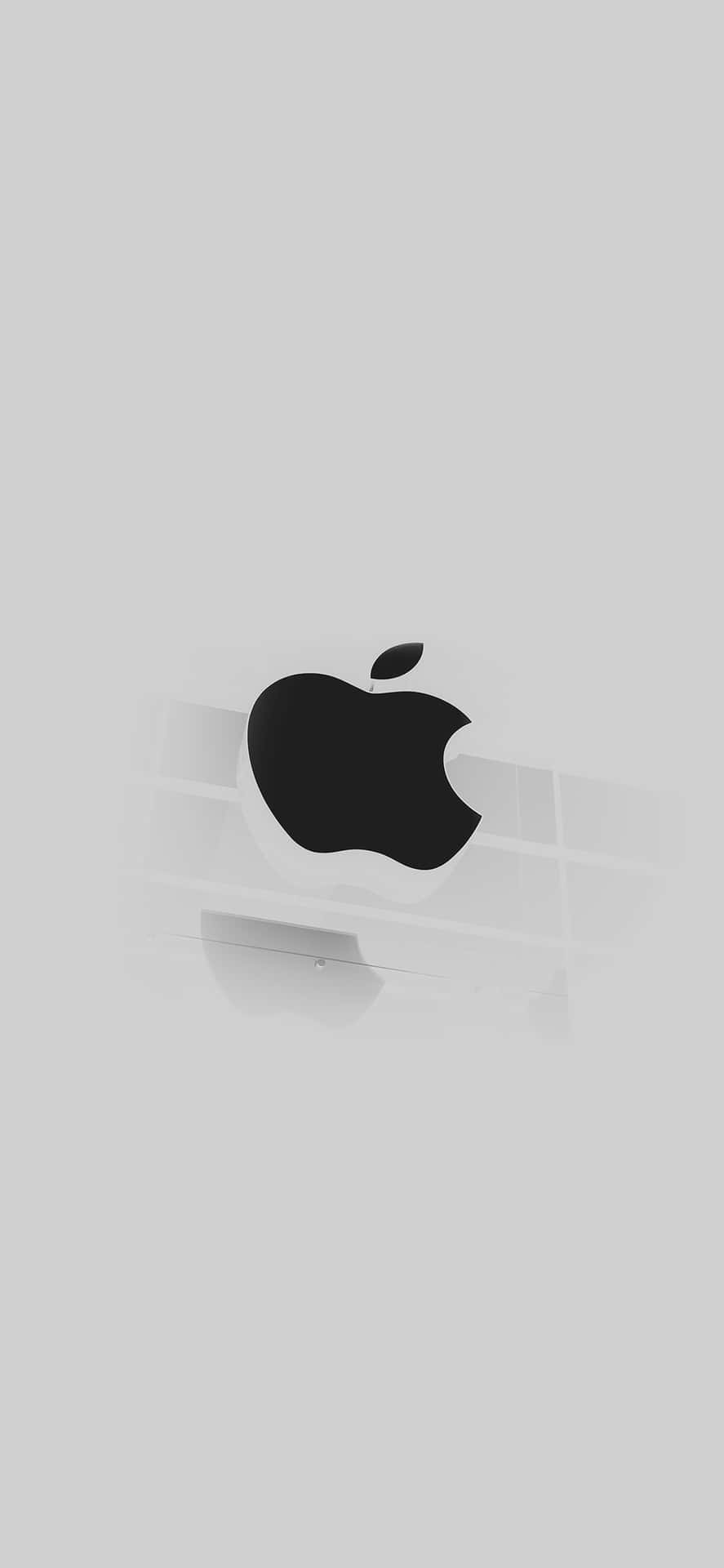 Abstraktesiphone X Apple-logo Wallpaper