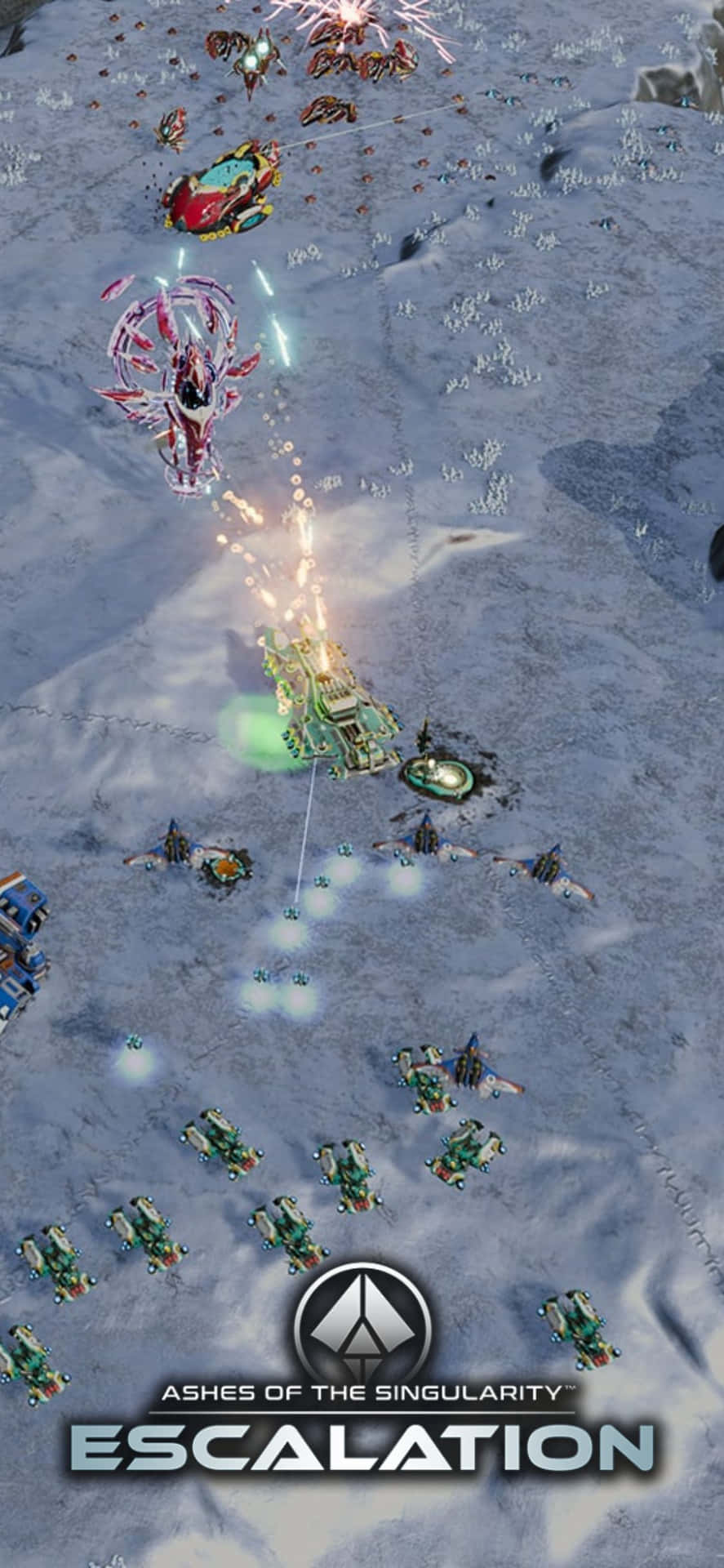 Experience an Epic Battles Between Powers of Technology and Nature in 'Ashes Of The Singularity Escalation' on Iphone X