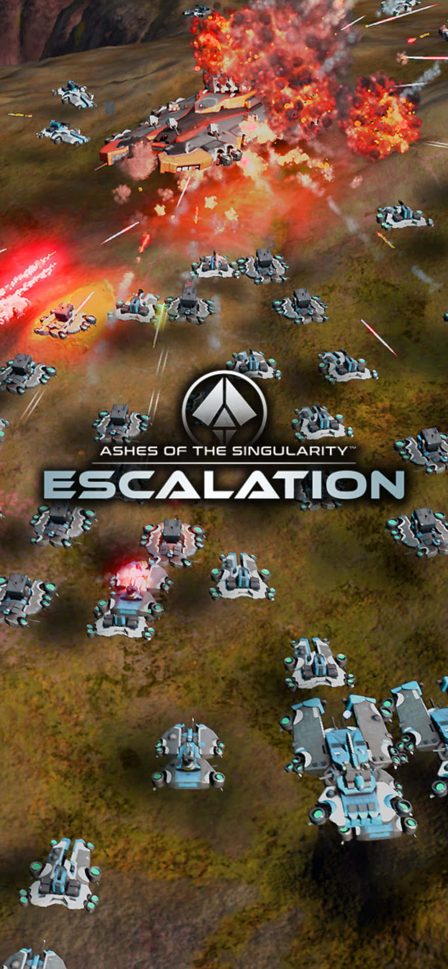 Experience Ashes Of The Singularity Escalation on the Iphone X