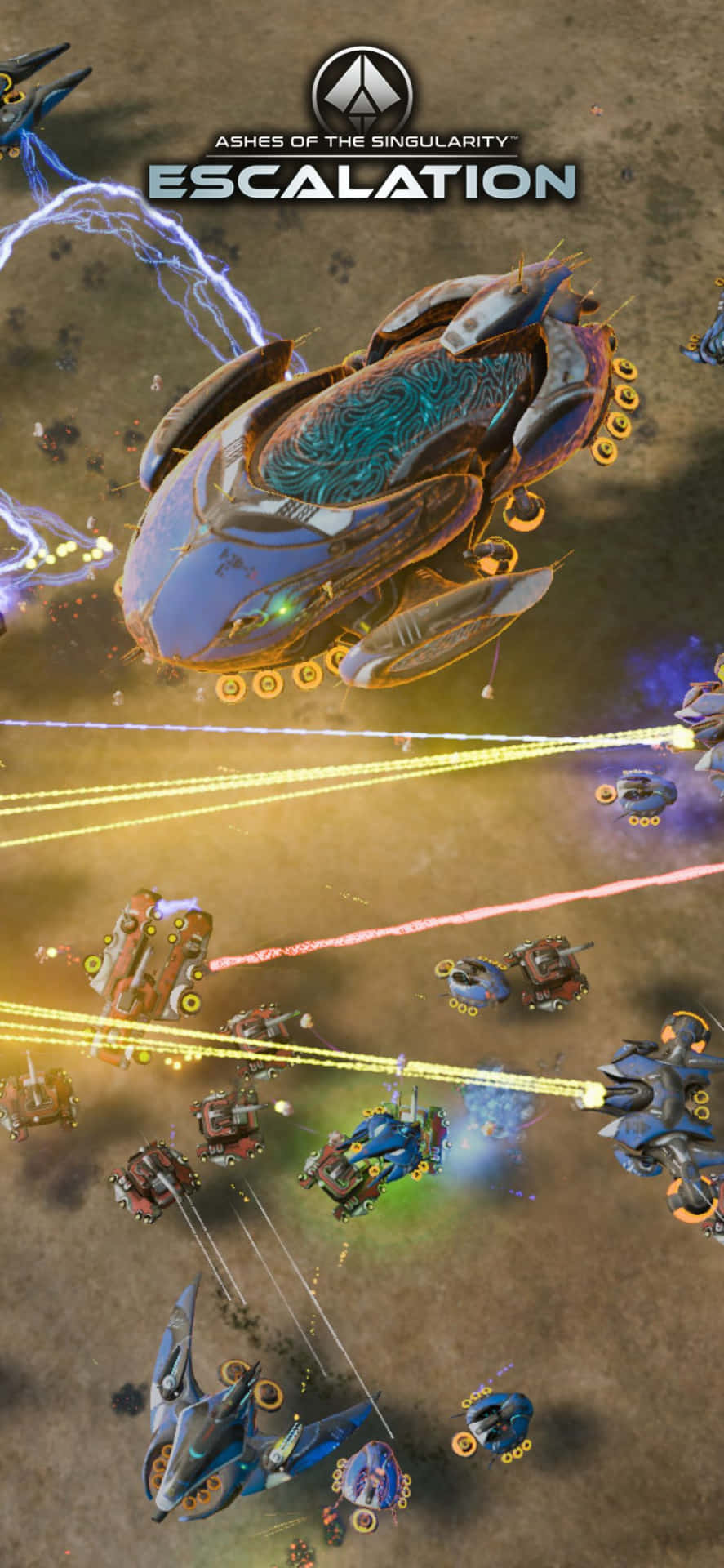 A Screenshot Of Starcraft Escalation