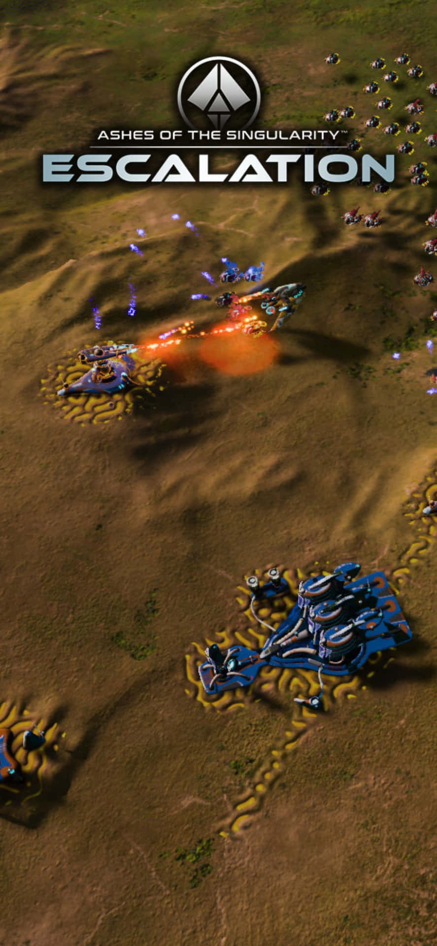 Conquistal'universo In 'ashes Of The Singularity Escalation' Sull'iphone X