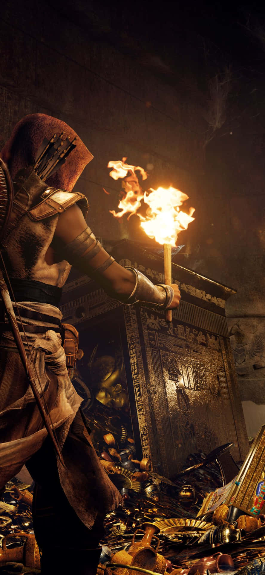 Esploral'antico Egitto Con Iphone X In Assassin's Creed Origins