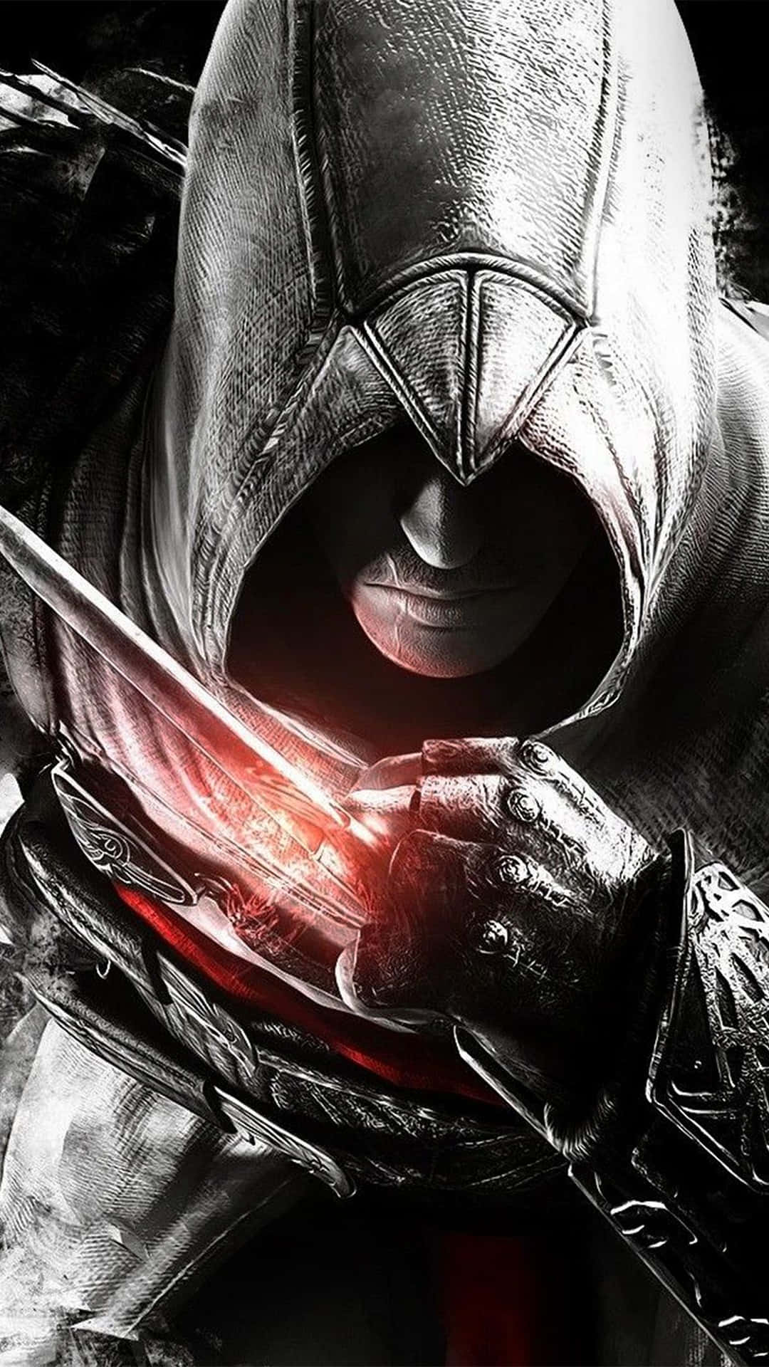 Iphonex Bakgrund Med Assassin's Creed Valhalla Ezio.