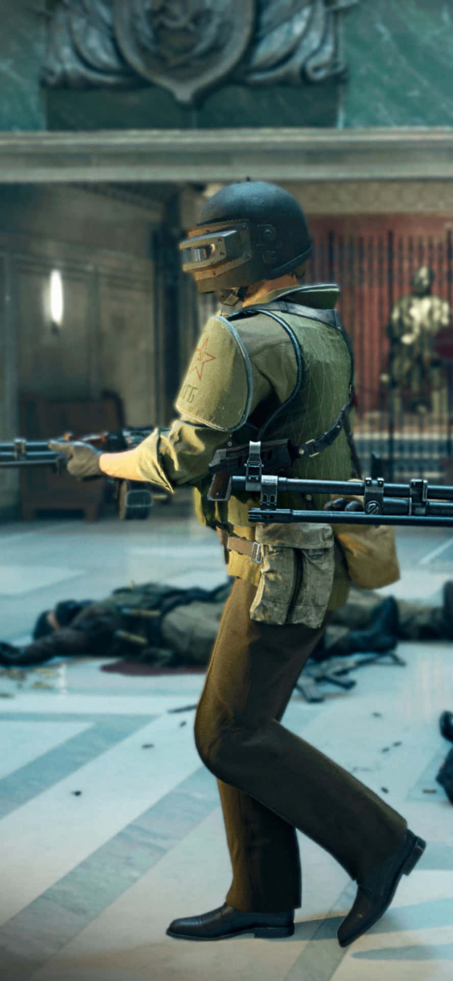 Sfondoper Iphone X Di Call Of Duty Black Ops Cold War Con Un Soldato.