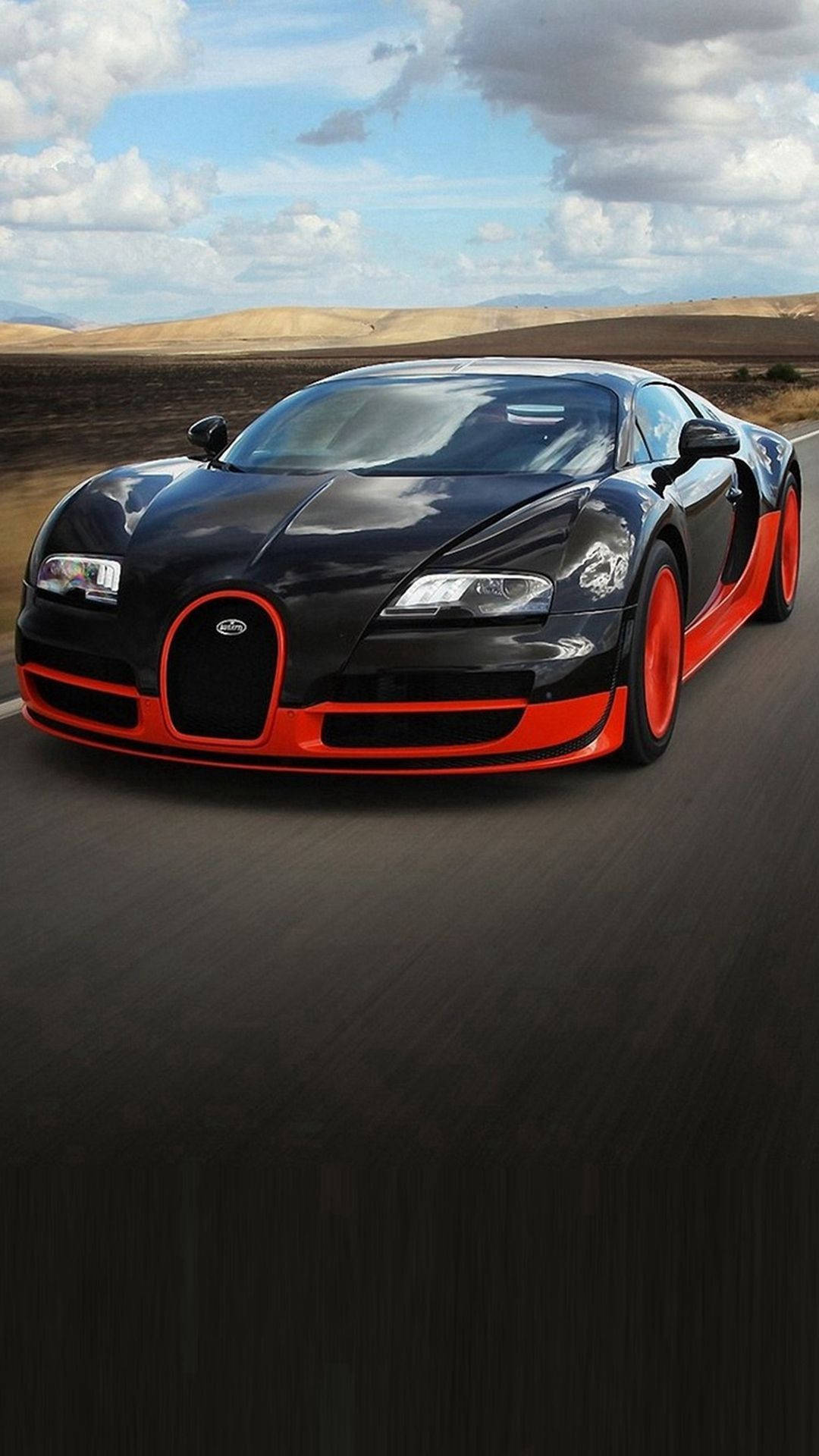 Iphone X Auto Bugatti Veyron Sfondo
