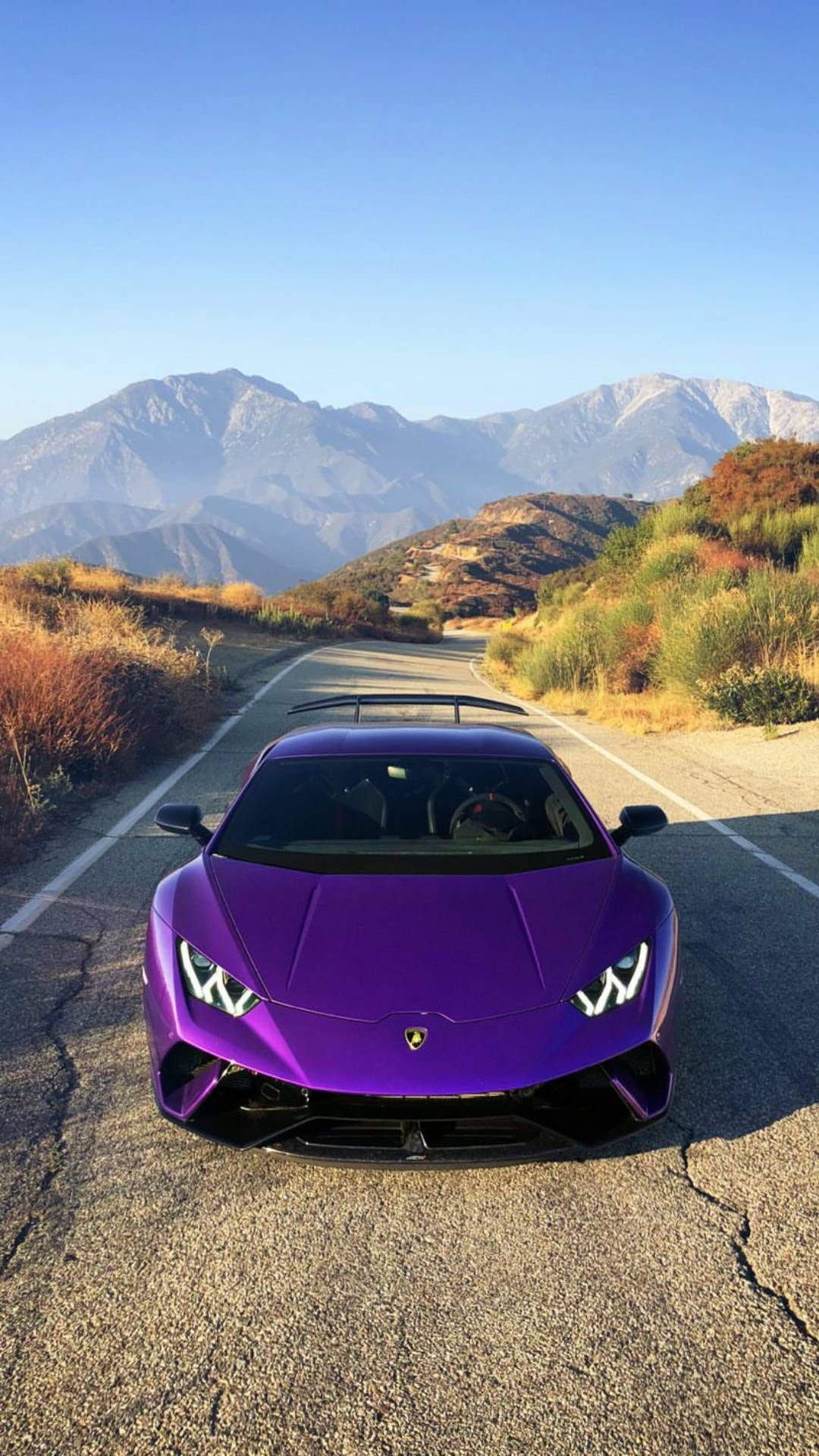 Iphone X Car Purple Veneno