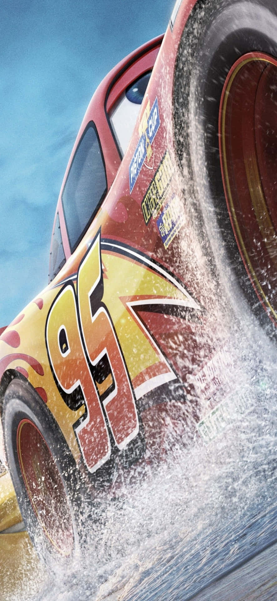 Lightning McQueen Stock Car Iphone X Cars Background