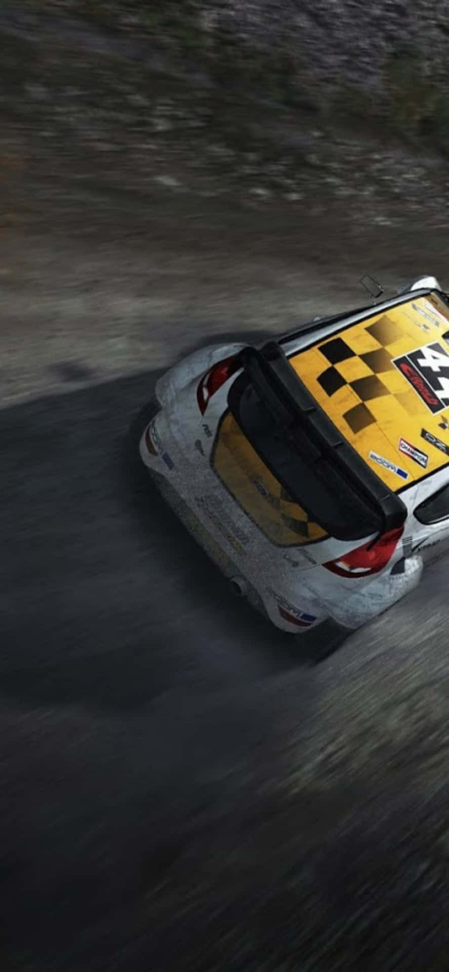 Takontroll Över Racet I Iphone X Dirt Rally