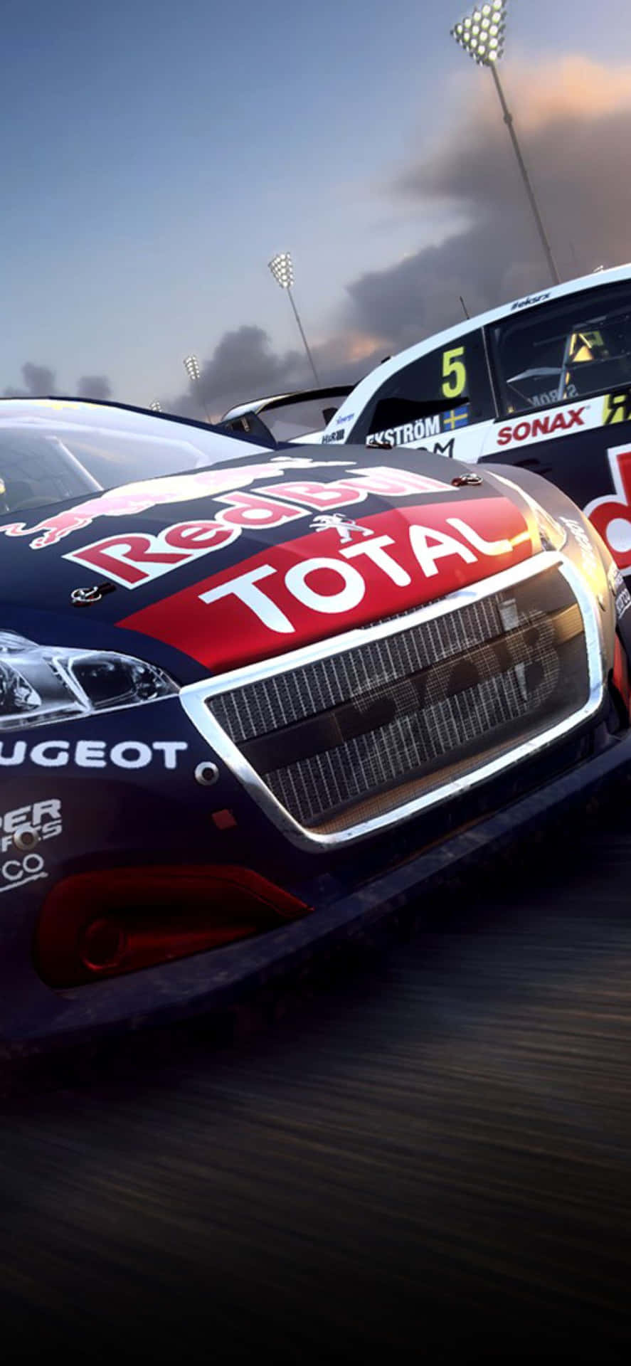 "Unveil the power of an Iphone X in Dirt Rally!"