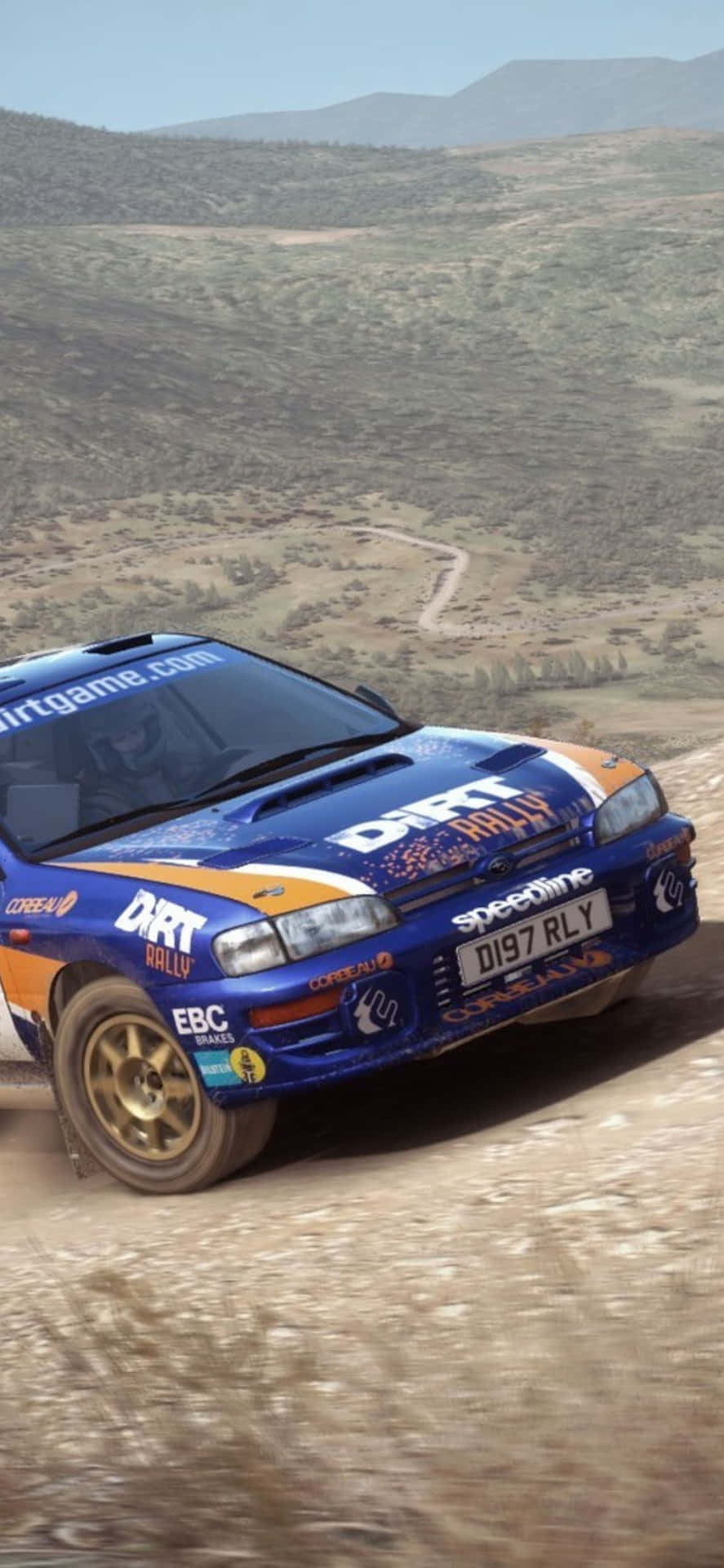 Sentil'adrenalina Di Dirt Rally Sull'iphone X.