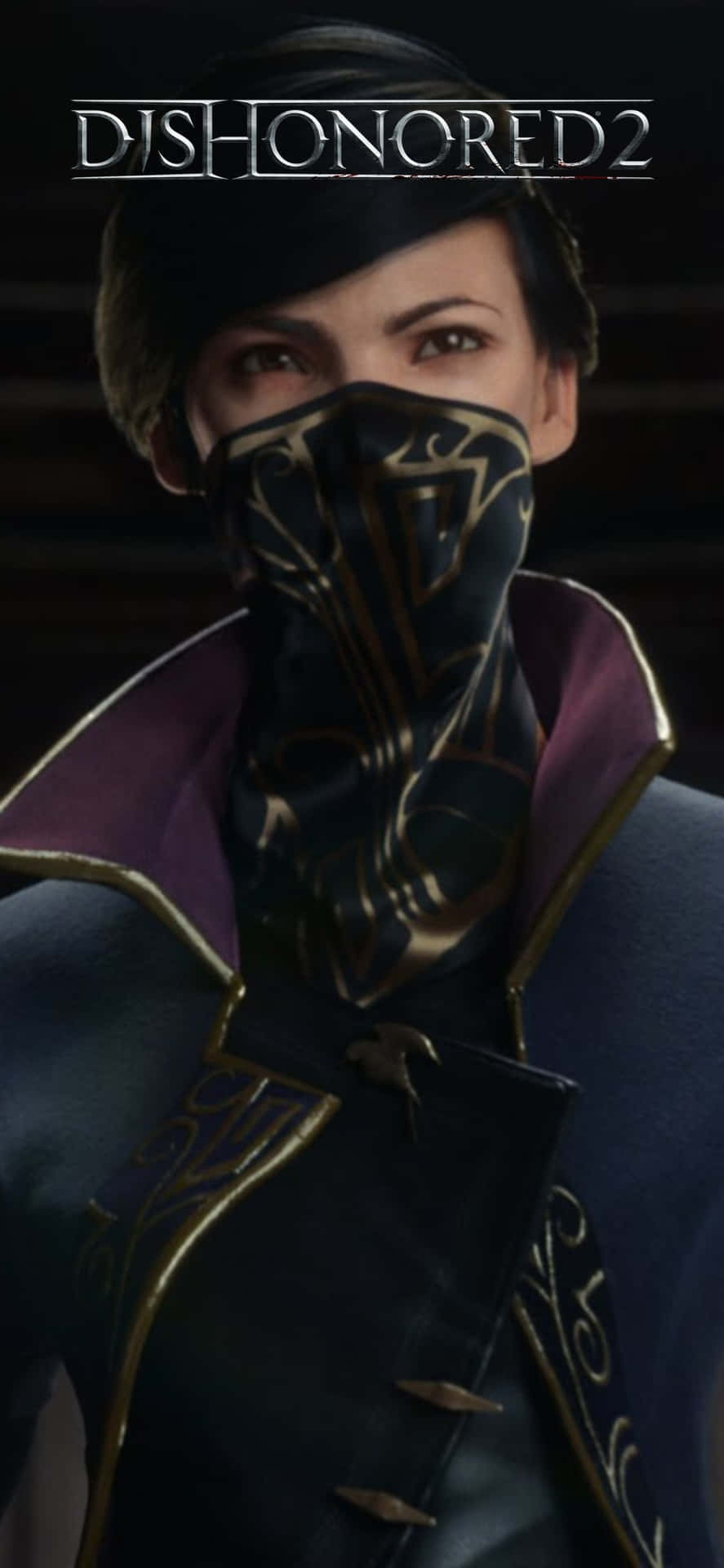 dishonored 2 - a character with a mask on