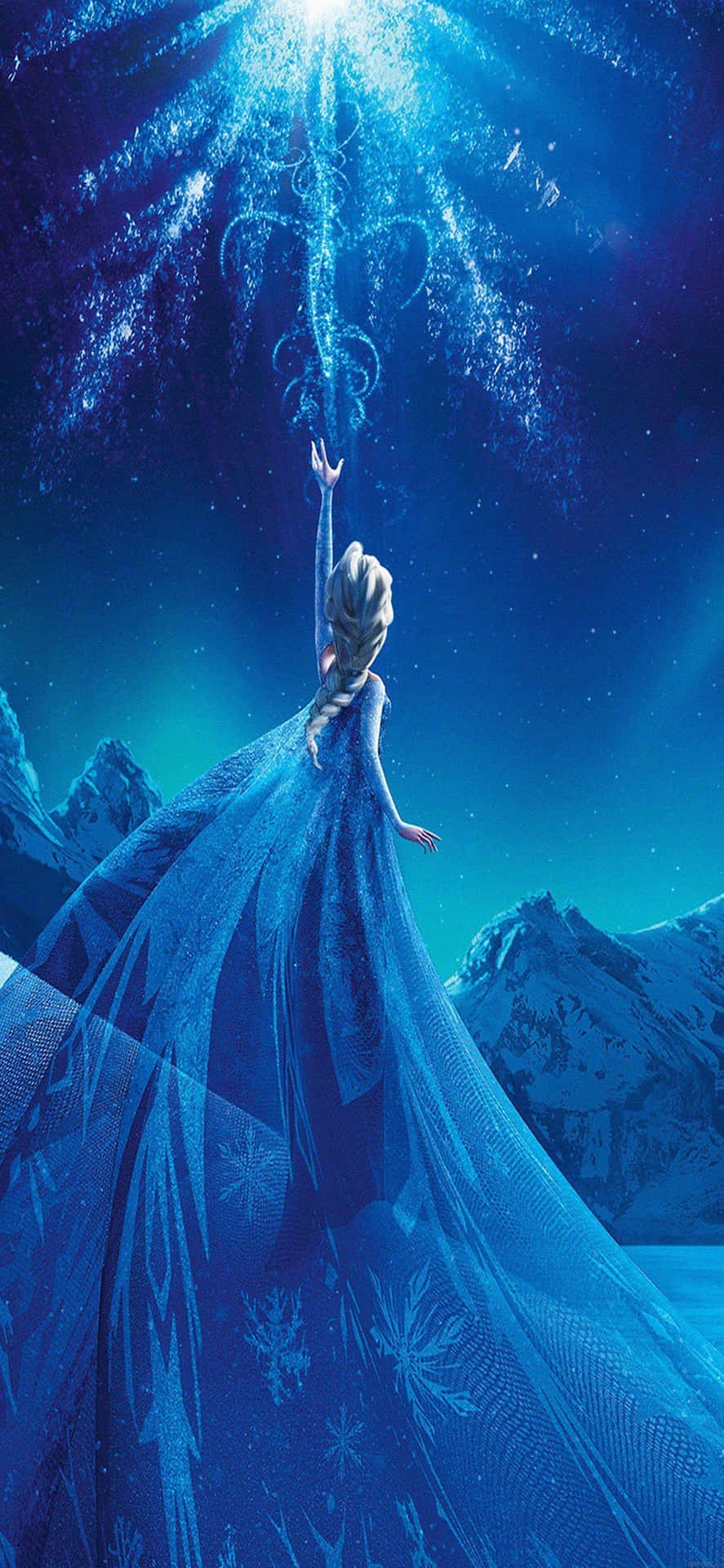 Sfondodisney Di Frozen Con Elsa Per Iphone X