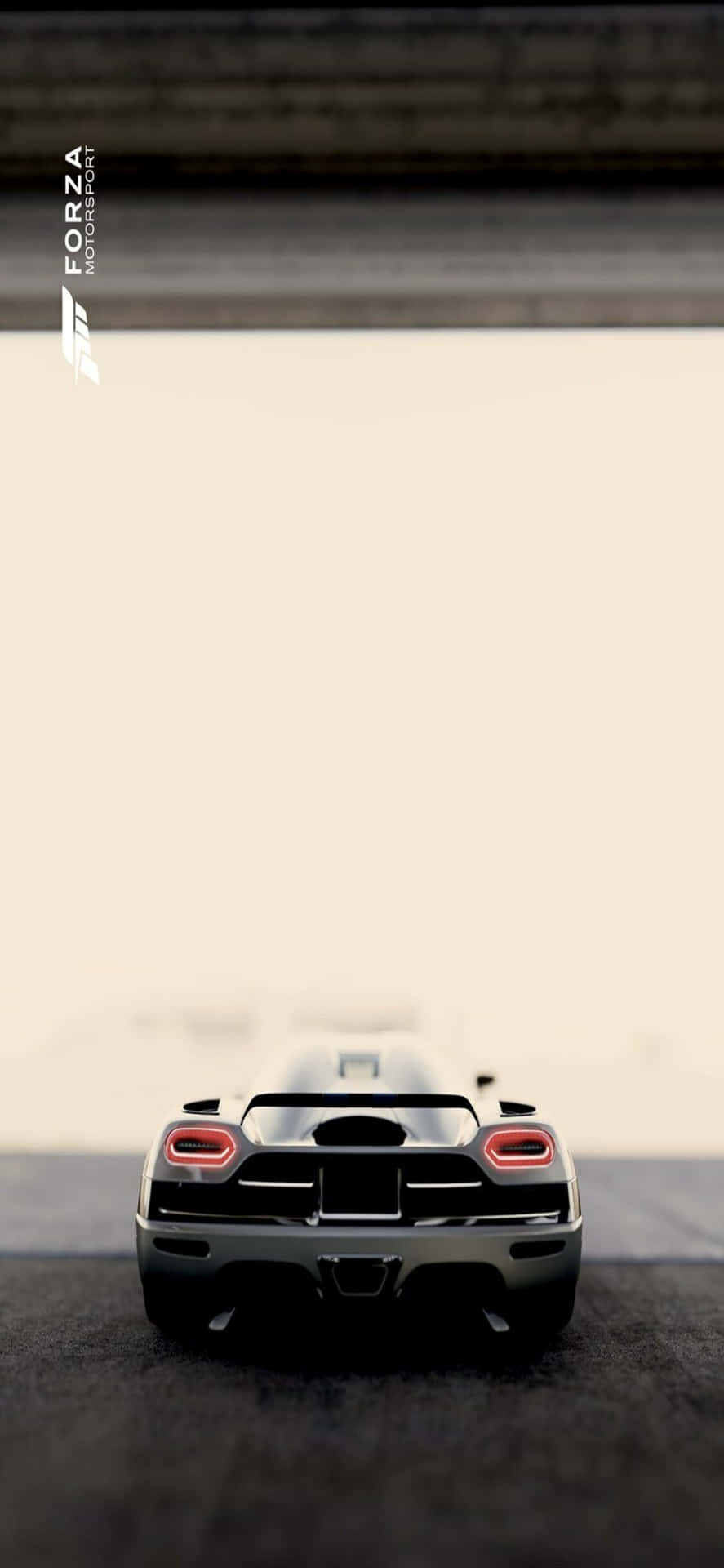 Koenigseggone Iphone X Forza Motorsport 7 Bakgrundsbild.